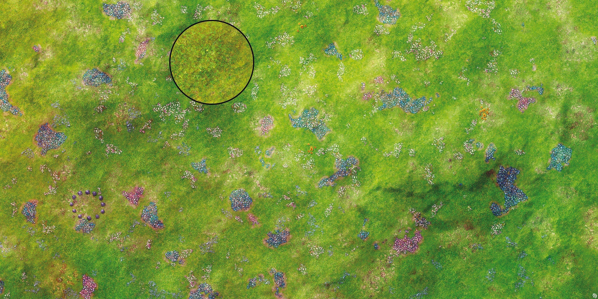 Mats by Mars: Faewild Fields Tabletop Wargaming Play Mat