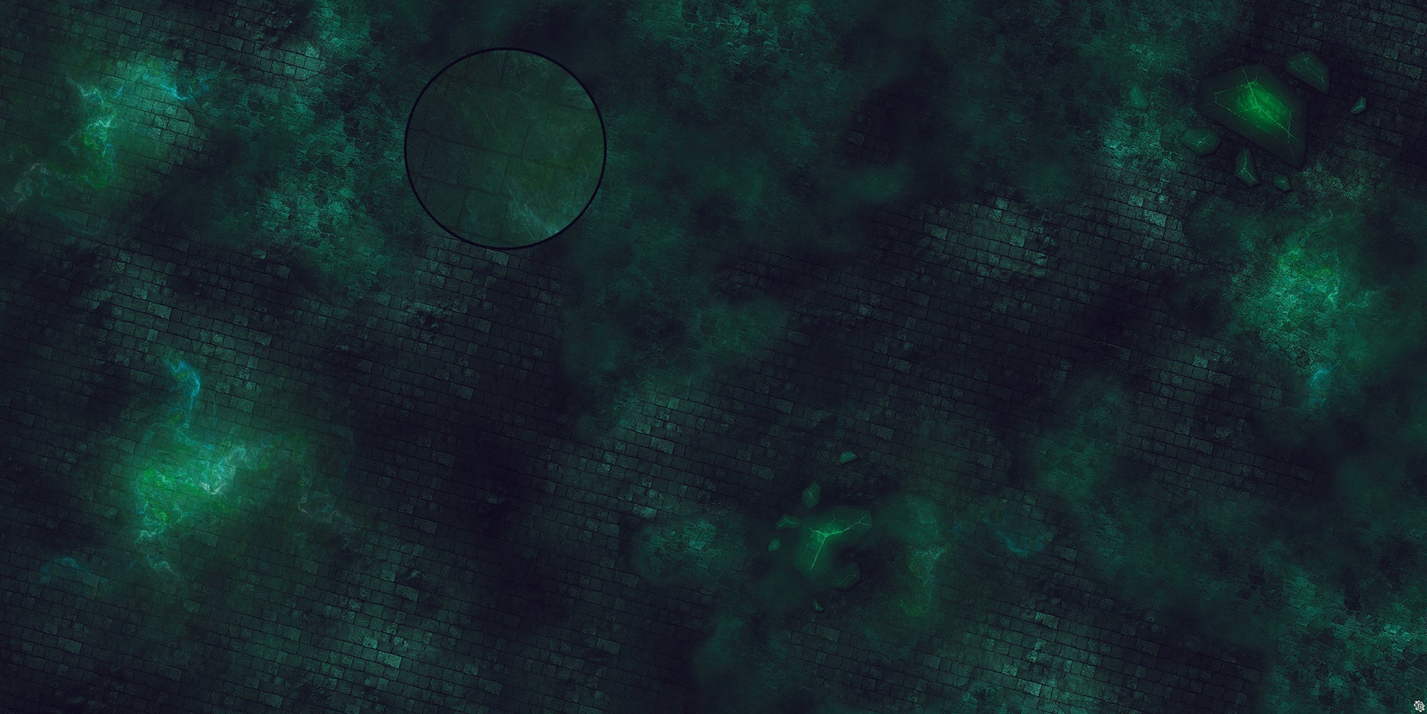 Mats by Mars: Noxious Sewer Tabletop Wargaming Play Mat