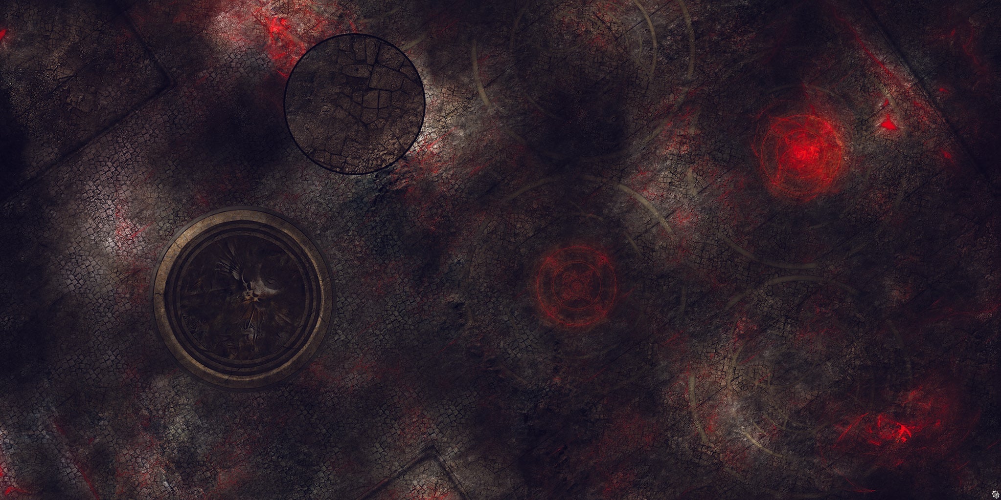 Mats by Mars: Unholy Warren Wargaming Play Mat