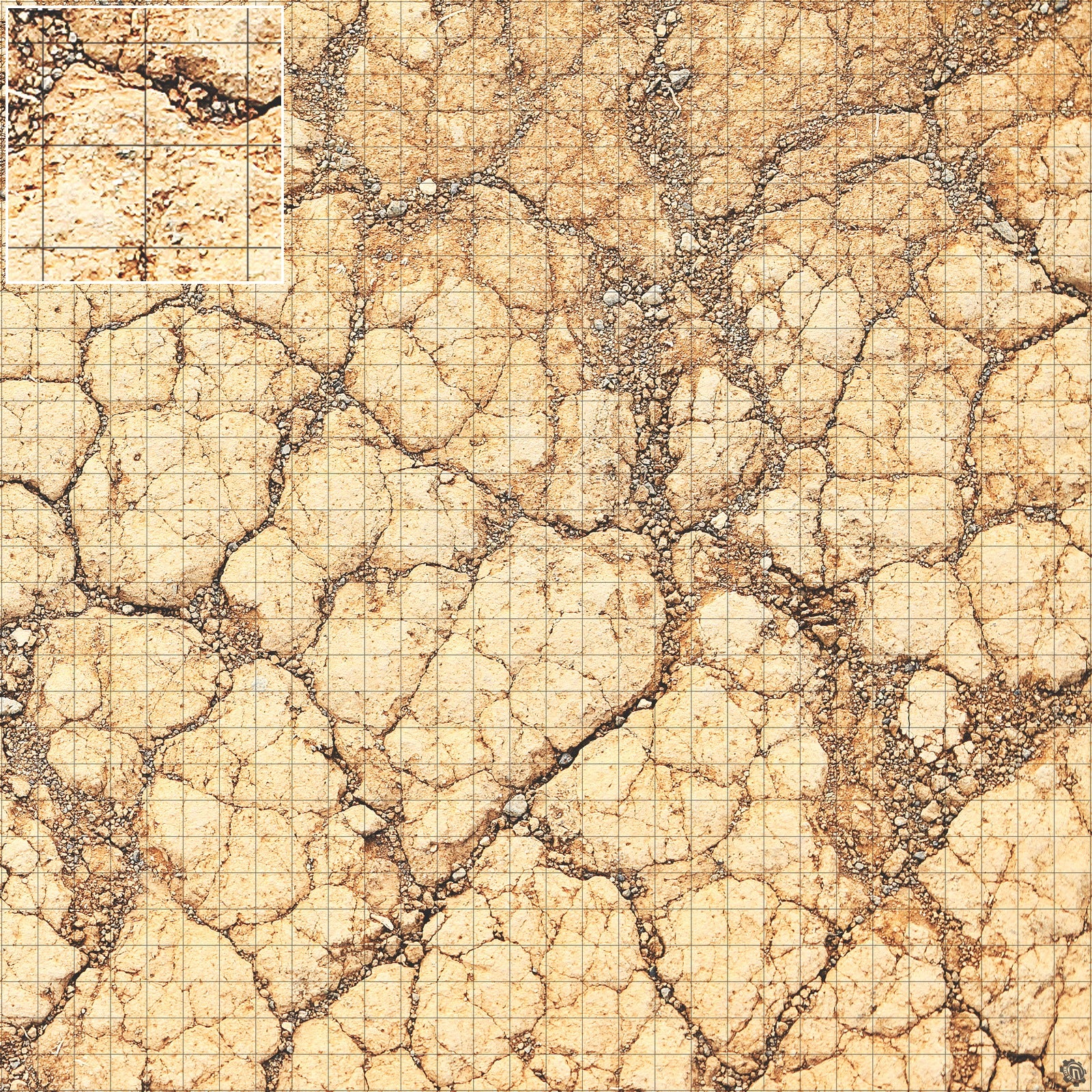 Mats by Mars: Desert Tabletop Wargaming Play Mat