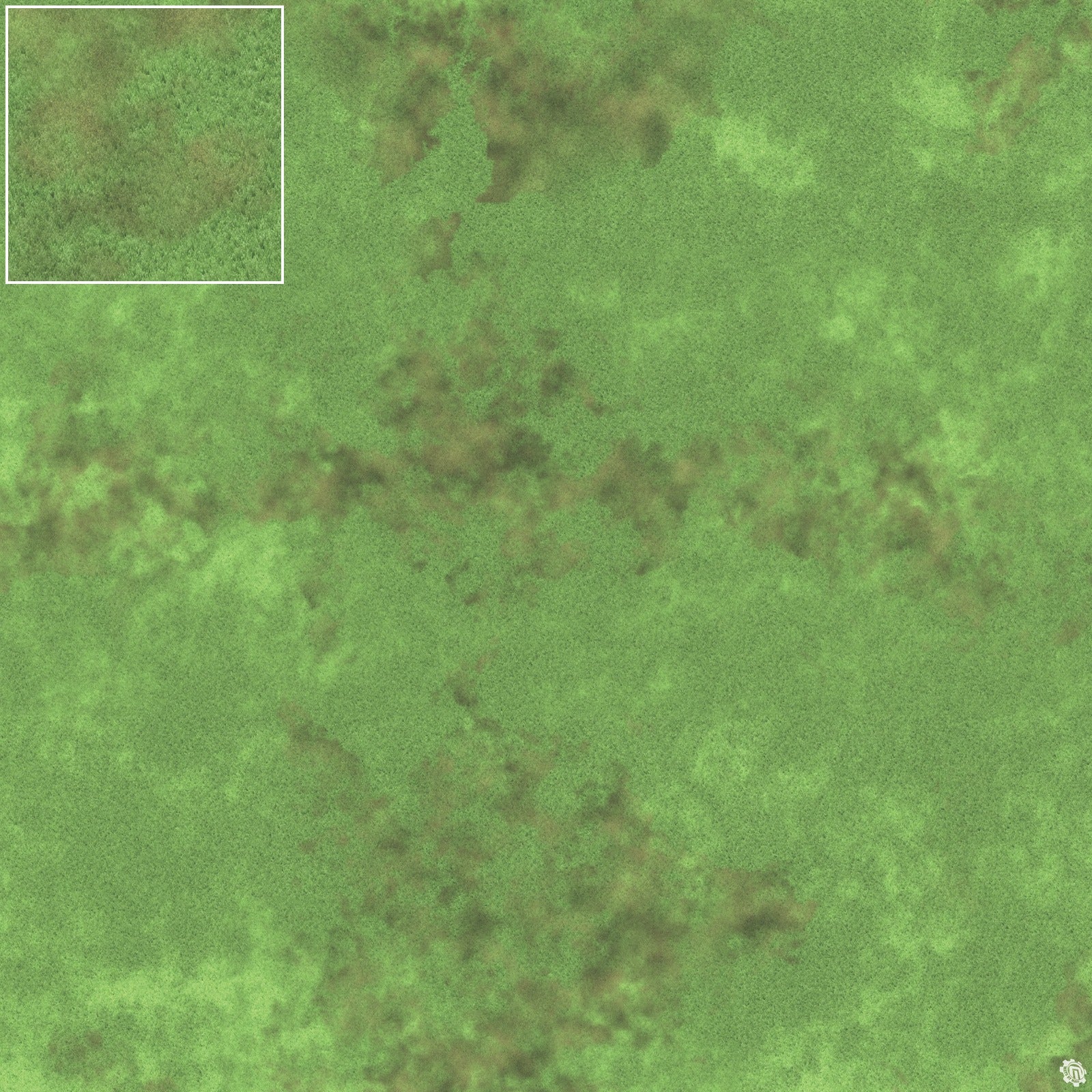 Mats by Mars: Verdant Fields Tabletop Wargaming Play Mat