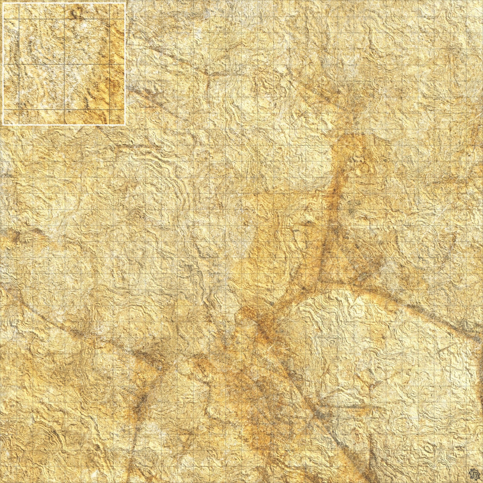 Mats by Mars: Parched Earth Tabletop Wargaming Play Mat