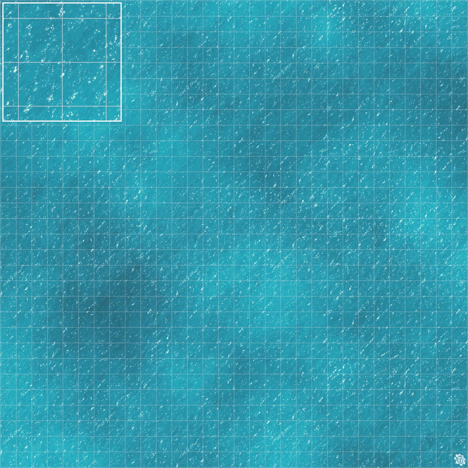 Mats by Mars: Sunny Caribbean Tabletop Wargaming Play Mat