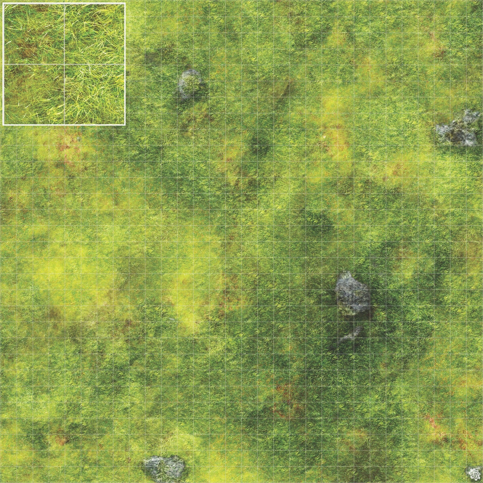 Mats by Mars: Stonehollow Hills Tabletop Wargaming Play Mat