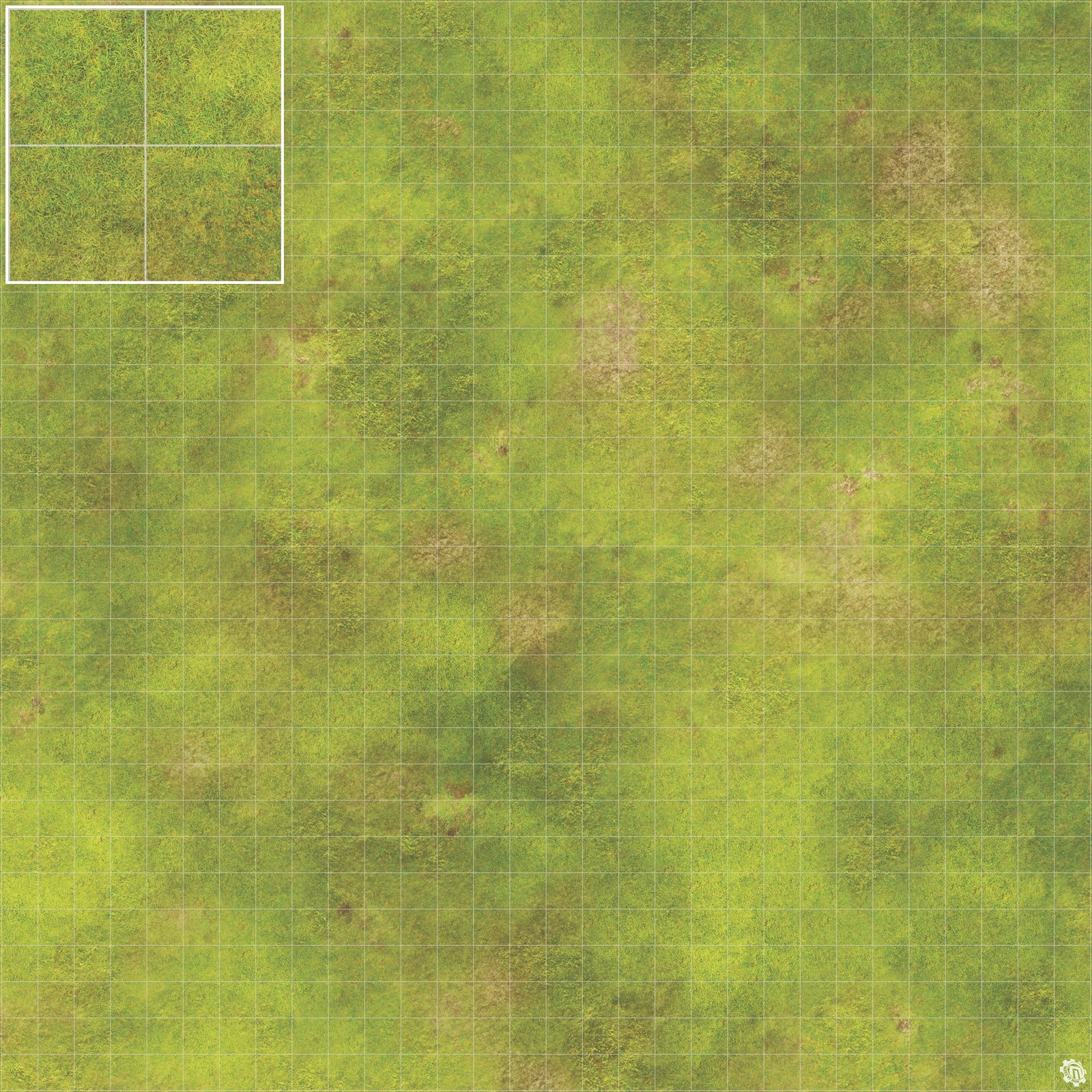 Mats by Mars: Peaceful Prairie Tabletop Wargaming Play Mat