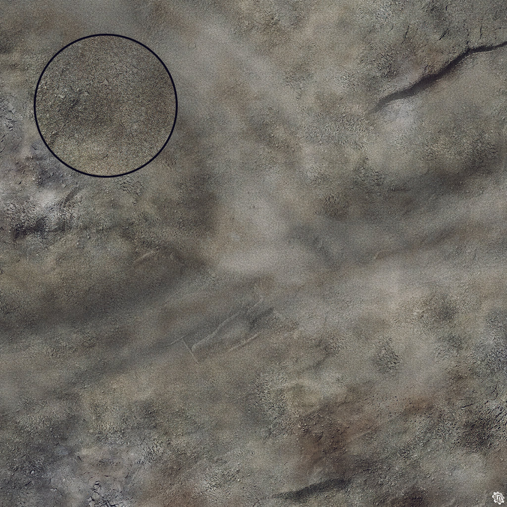 Mats by Mars: Ashen Wastes Tabletop Wargaming Play Mat