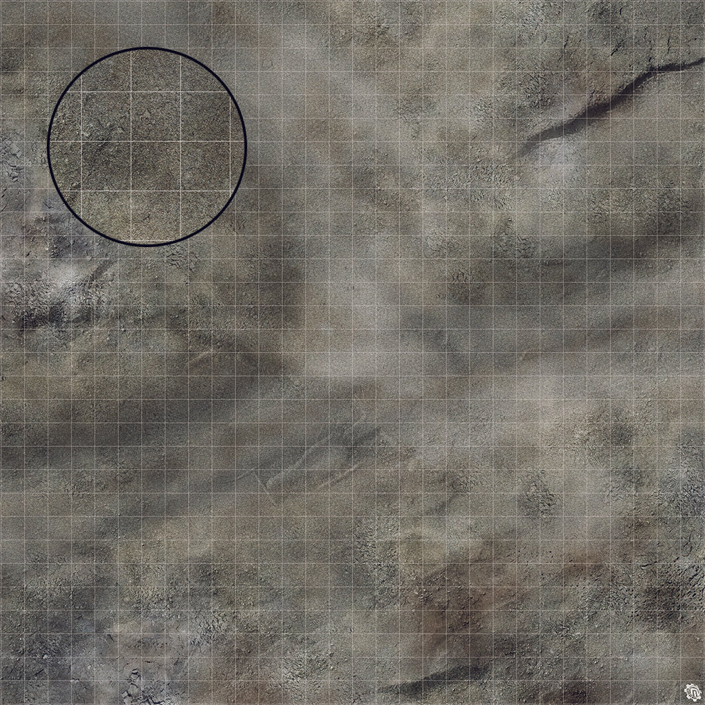 Mats by Mars: Ashen Wastes Tabletop Wargaming Play Mat