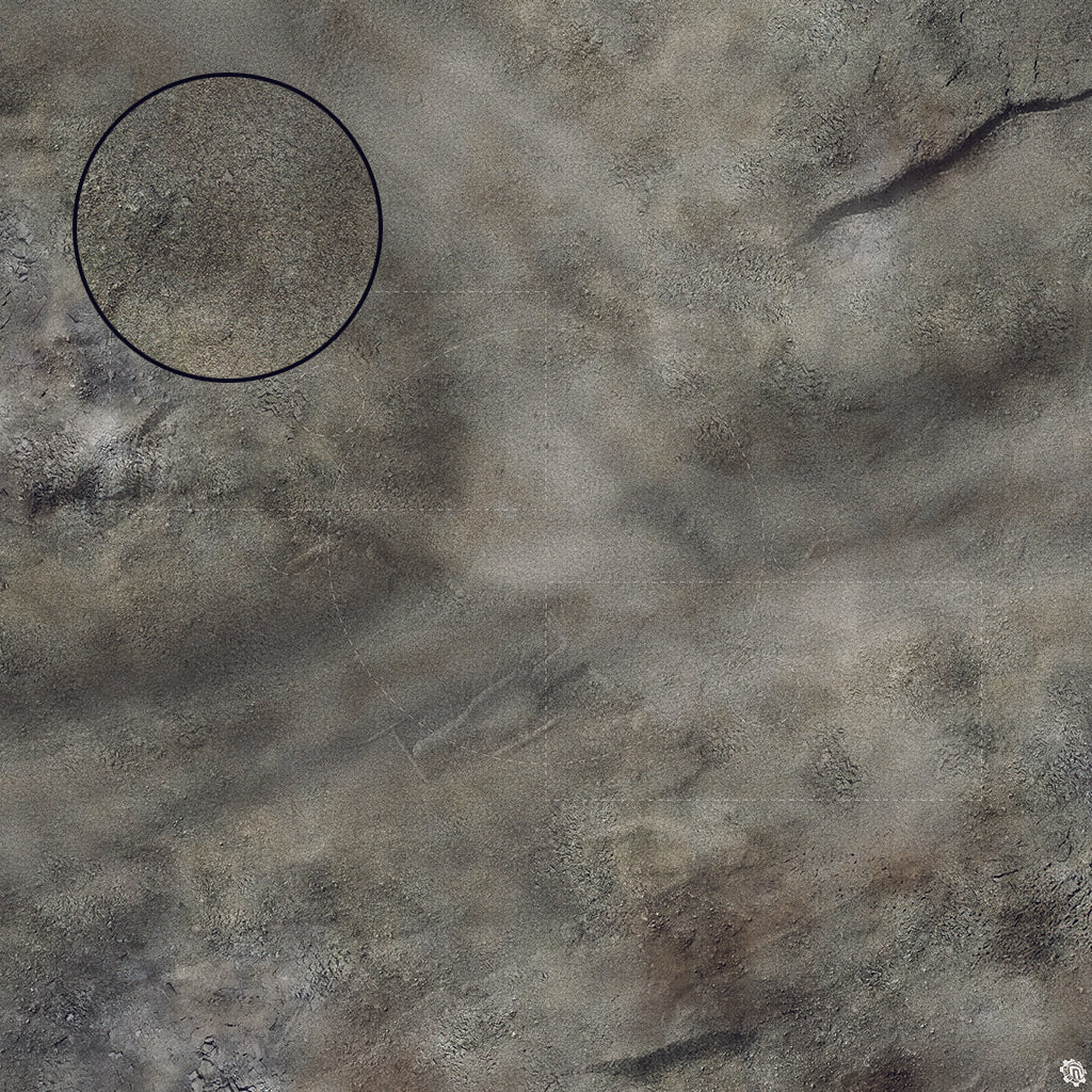 Mats by Mars: Ashen Wastes Tabletop Wargaming Play Mat