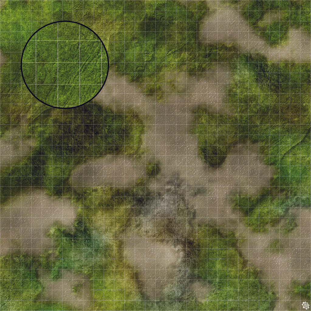 Mats by Mars: Bayou Country Tabletop Wargaming Play Mat