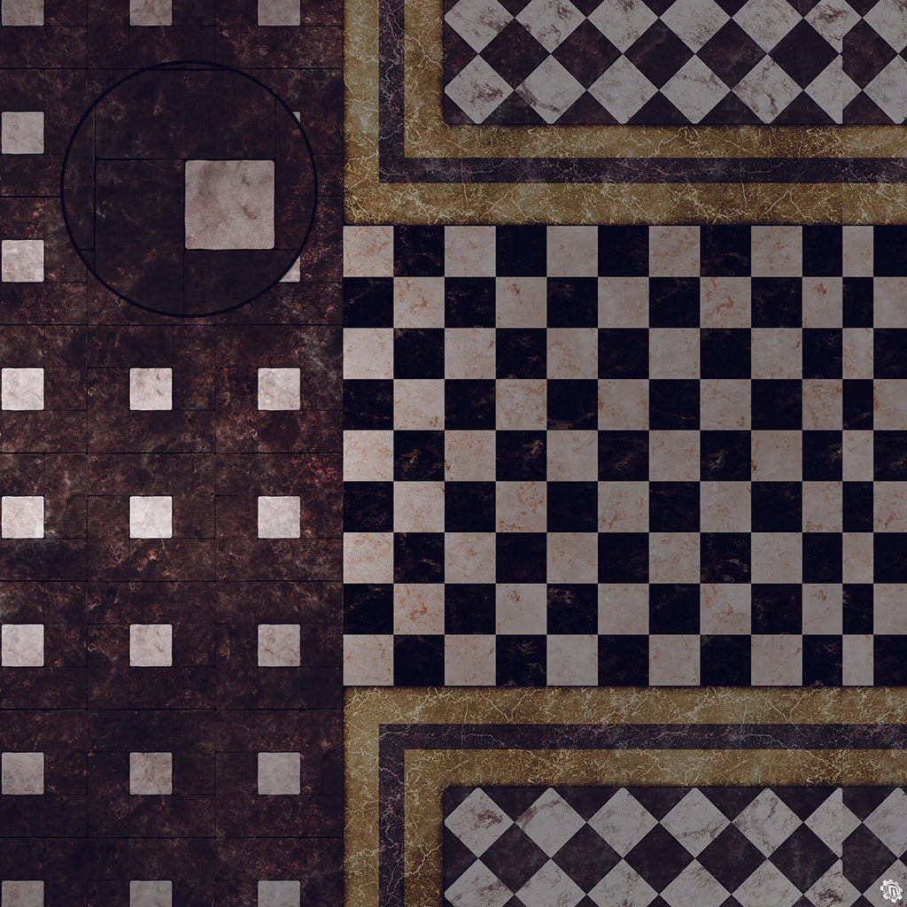 Mats by Mars: Manor Hall Tabletop Wargaming Play Mat