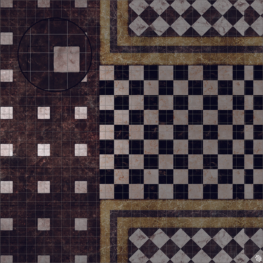 Mats by Mars: Manor Hall Tabletop Wargaming Play Mat