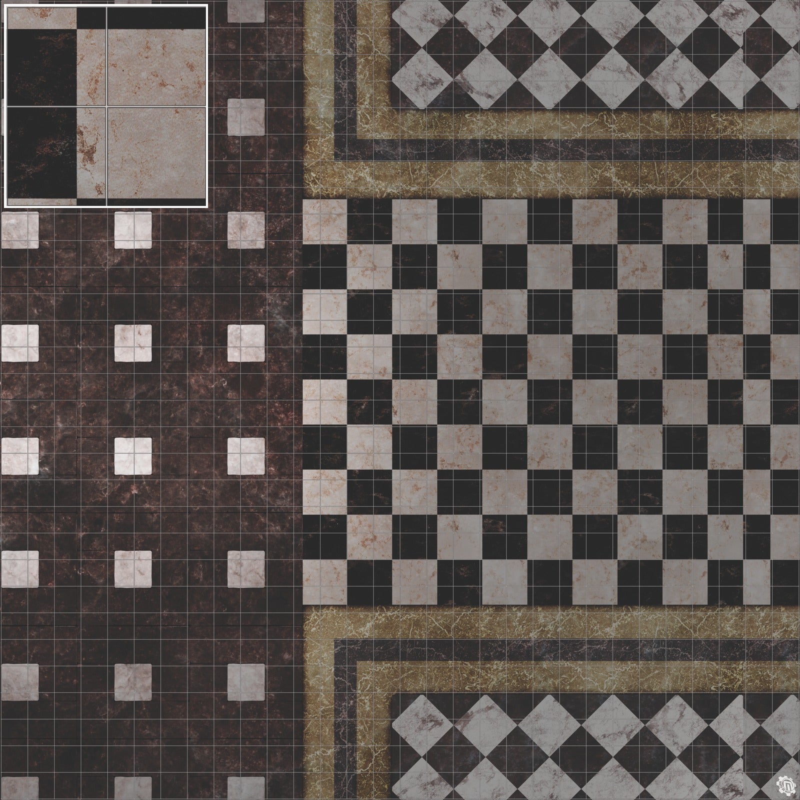 Mats by Mars: Manor Hall Tabletop Wargaming Play Mat