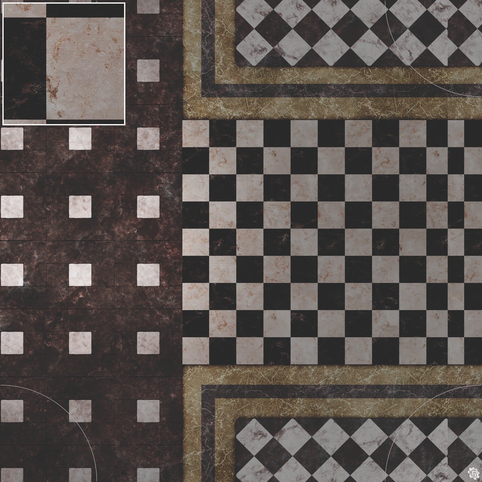 Mats by Mars: Manor Hall Tabletop Wargaming Play Mat