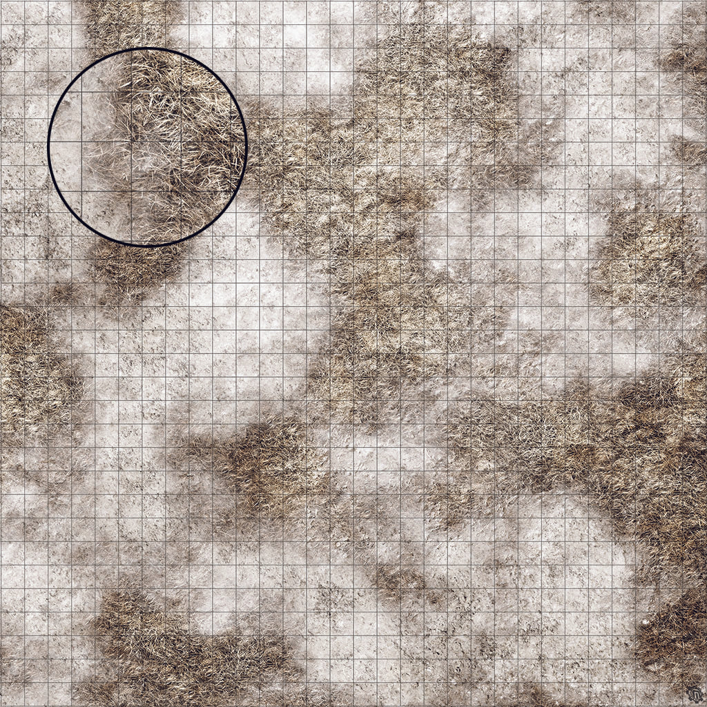 Mats by Mars: Sagebrush Steppes Tabletop Wargaming Play Mat