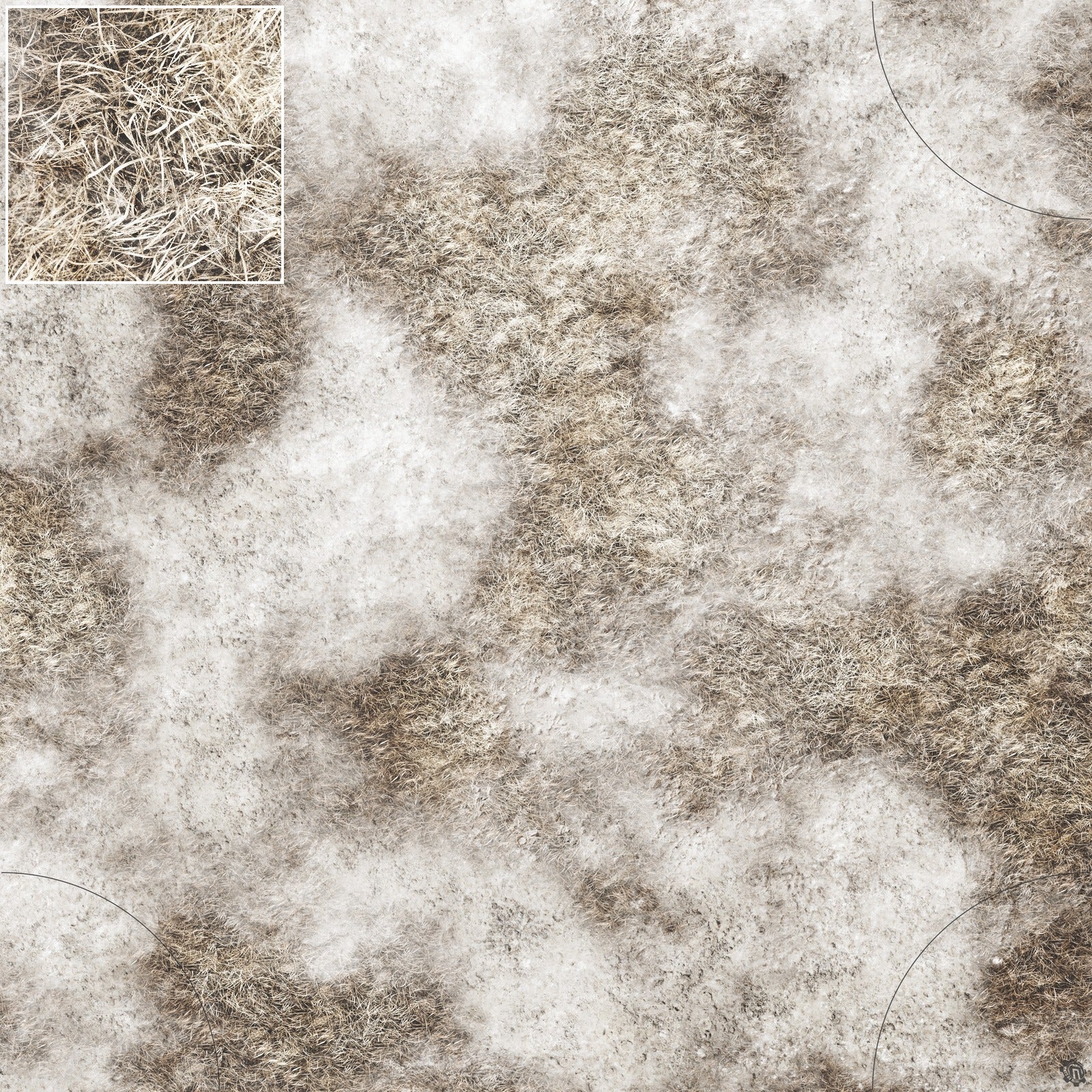 Mats by Mars: Sagebrush Steppes Tabletop Wargaming Play Mat