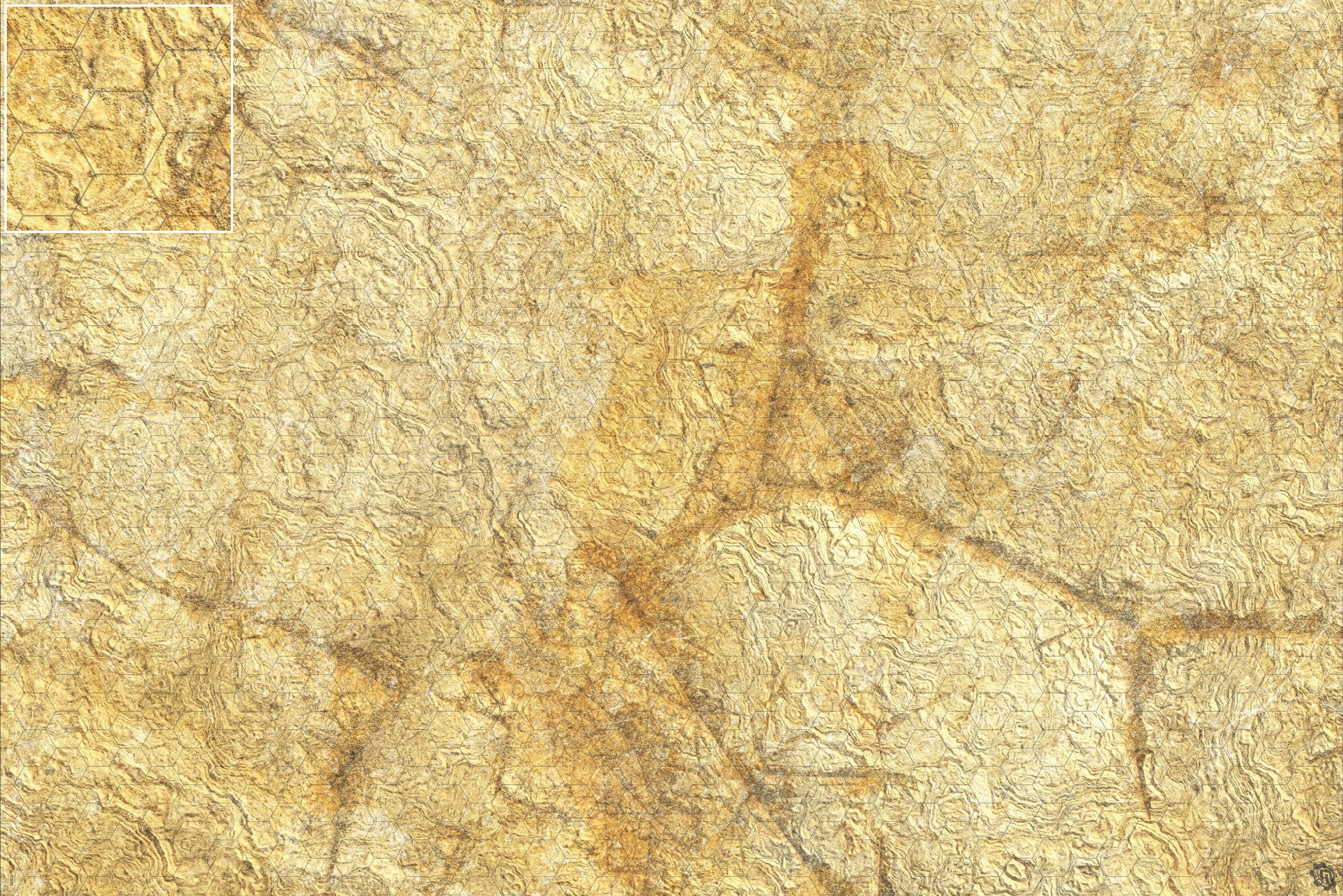 Mats by Mars: Parched Earth Tabletop Wargaming Play Mat