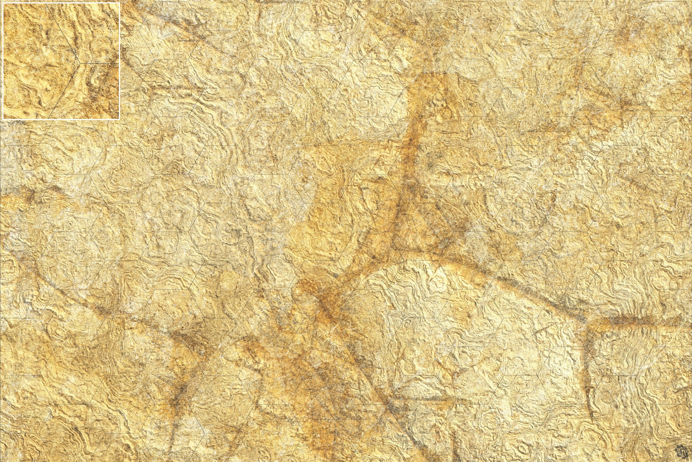 Mats by Mars: Parched Earth Tabletop Wargaming Play Mat