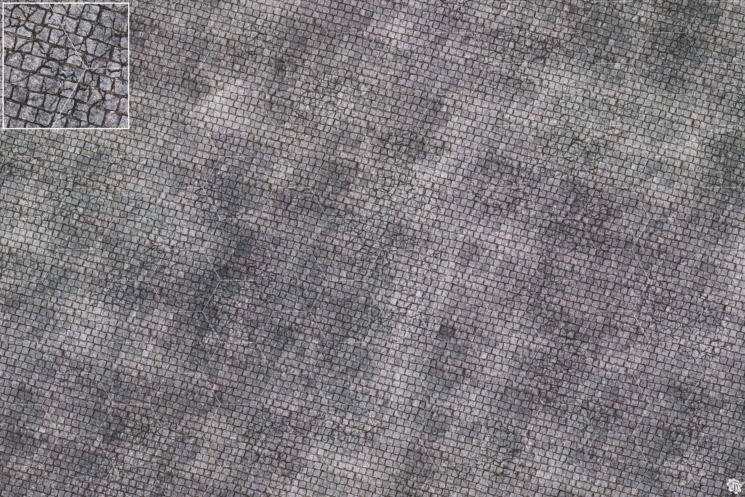 Mats by Mars: Bustling City Tabletop Wargaming Play Mat
