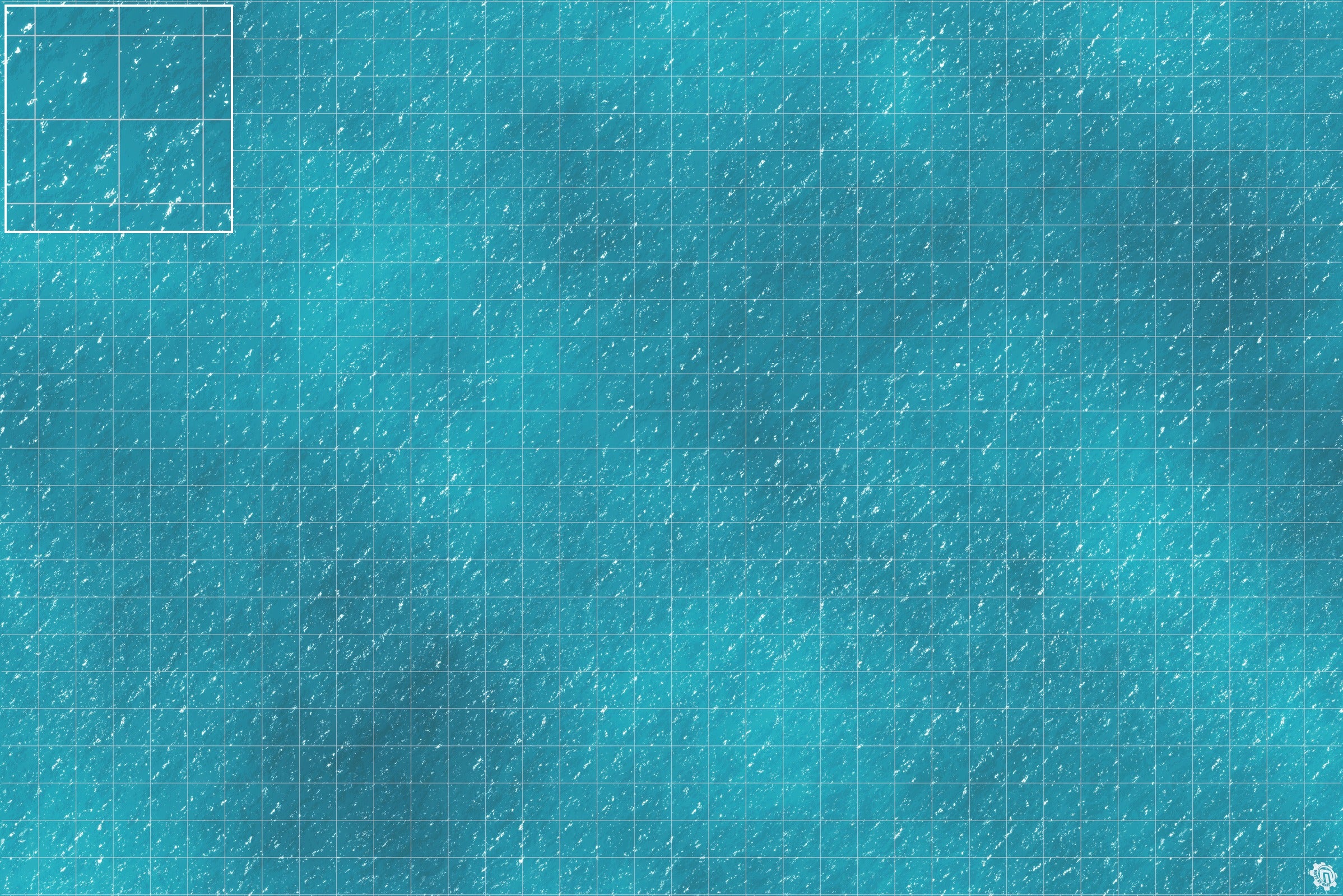 Mats by Mars: Sunny Caribbean Tabletop Wargaming Play Mat