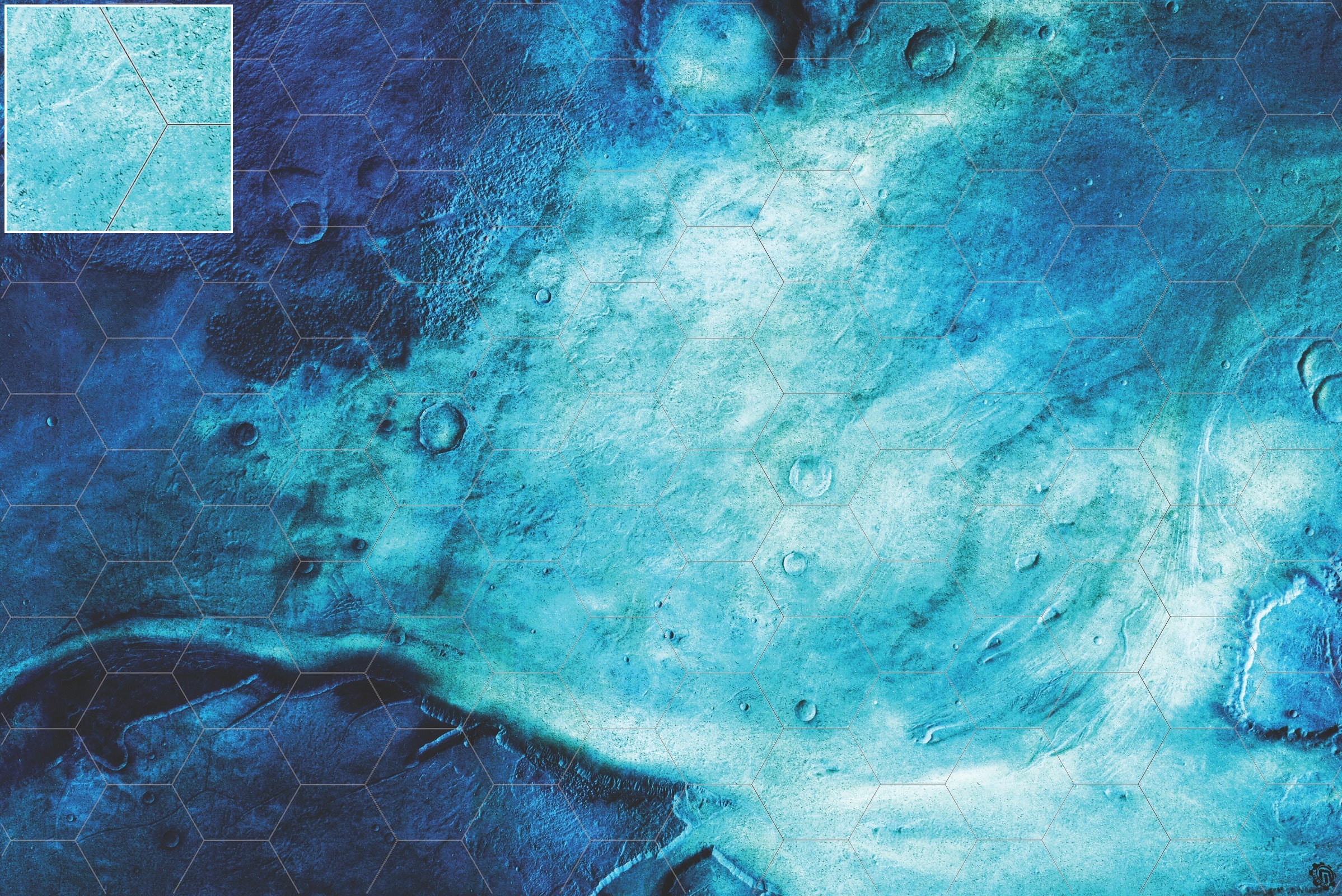 Mats by Mars: Rimecrust Tabletop Wargaming Play Mat