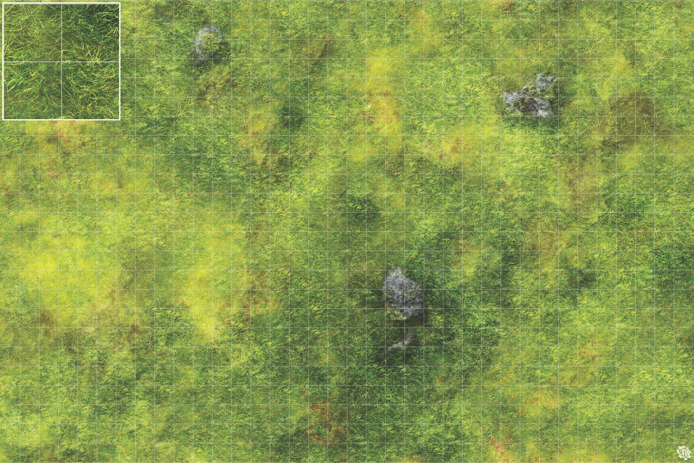 Mats by Mars: Stonehollow Hills Tabletop Wargaming Play Mat