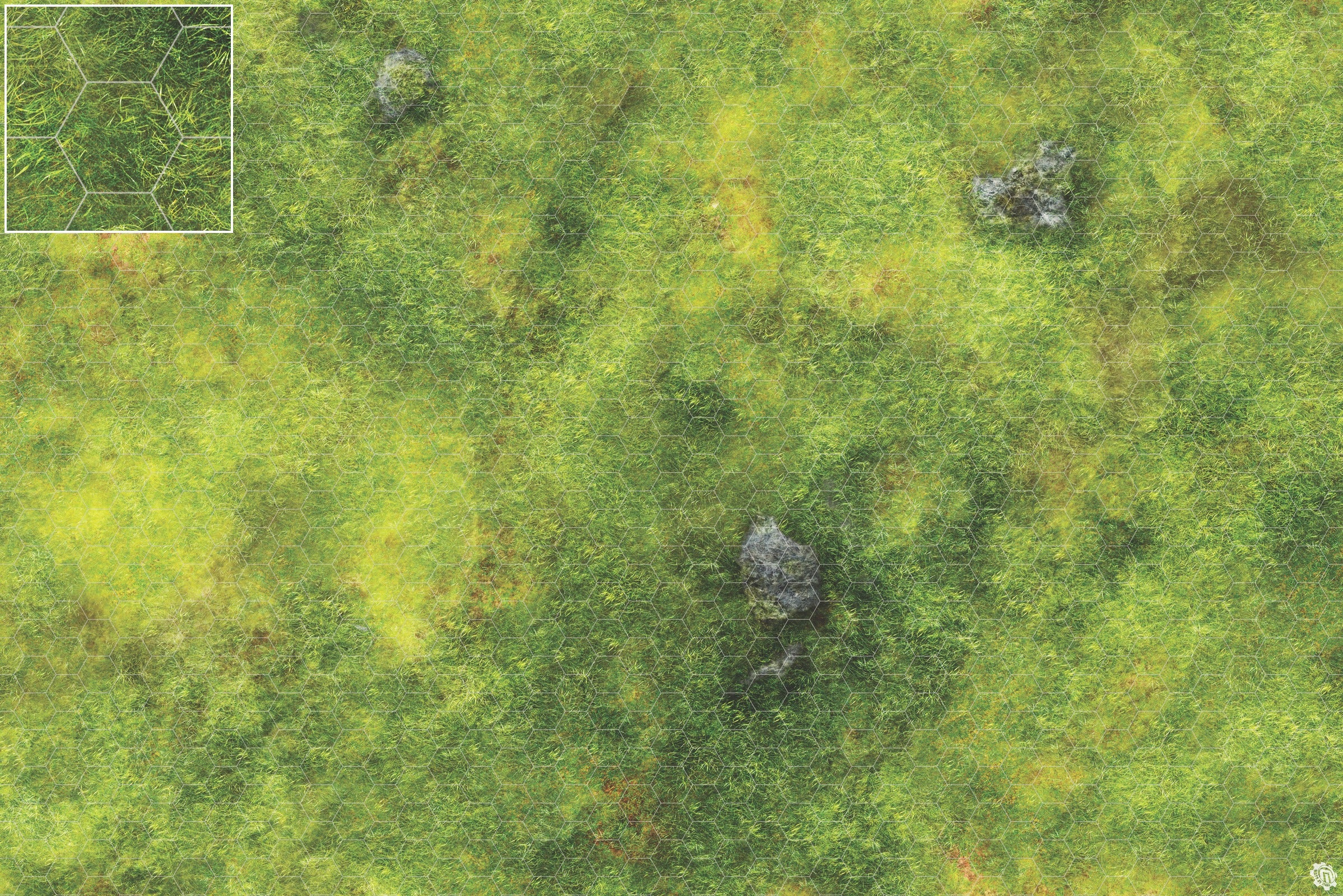 Mats by Mars: Stonehollow Hills Tabletop Wargaming Play Mat