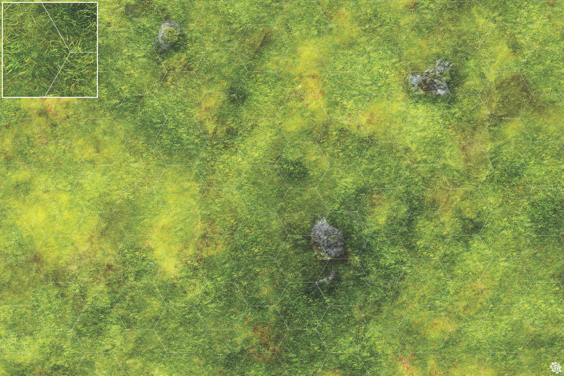 Mats by Mars: Stonehollow Hills Tabletop Wargaming Play Mat