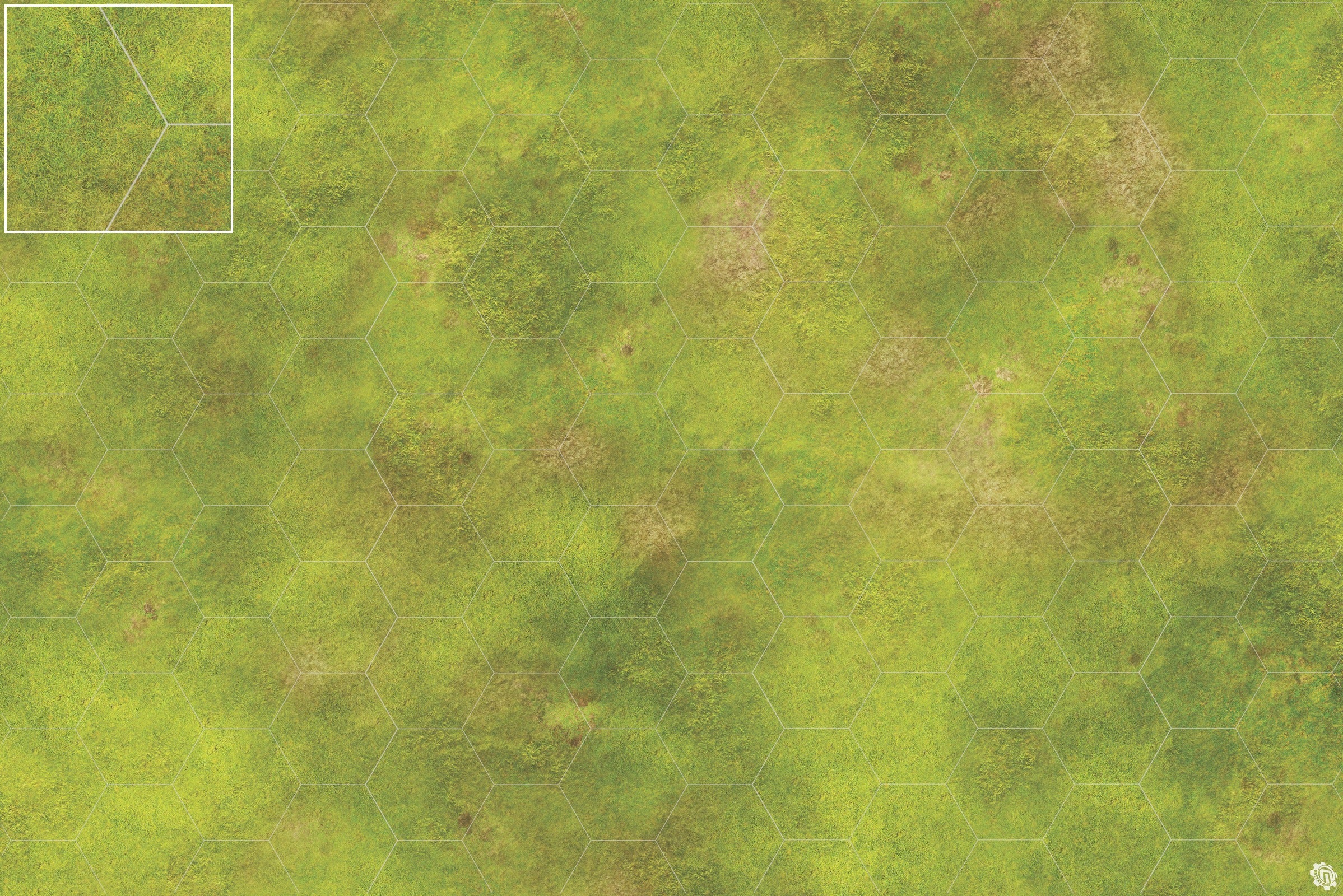 Mats by Mars: Peaceful Prairie Tabletop Wargaming Play Mat