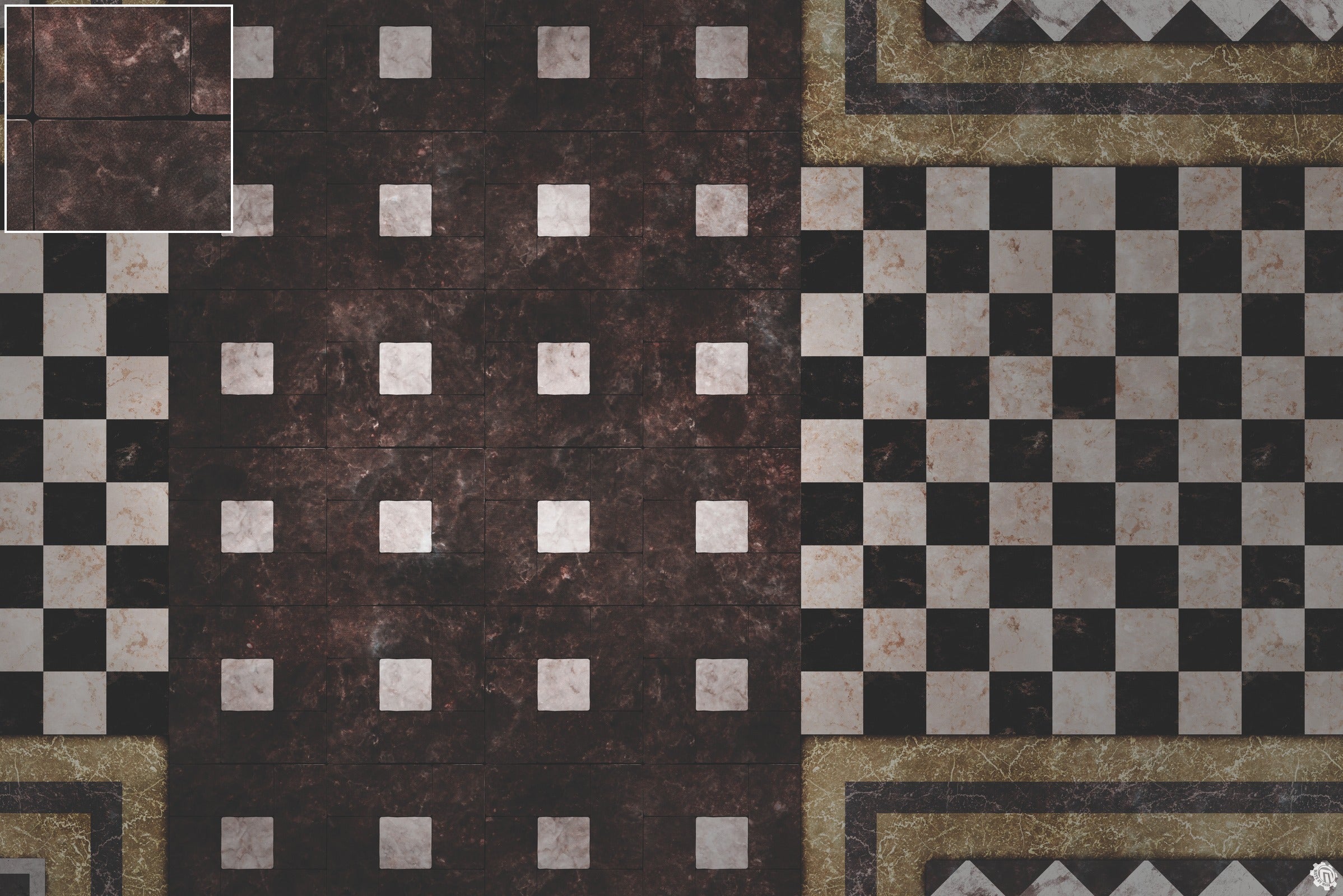 Mats by Mars: Manor Hall Tabletop Wargaming Play Mat