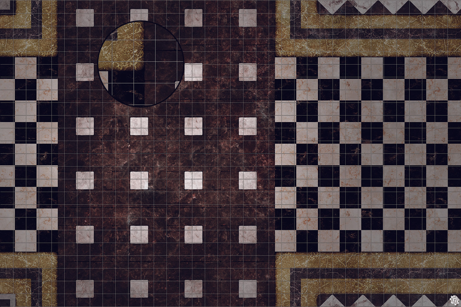 Mats by Mars: Manor Hall Tabletop Wargaming Play Mat