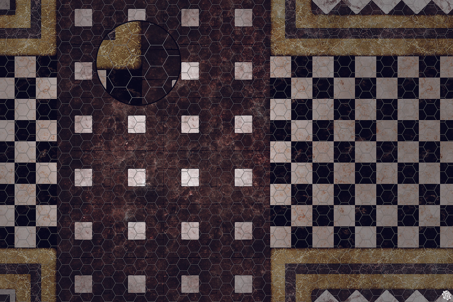 Mats by Mars: Manor Hall Tabletop Wargaming Play Mat