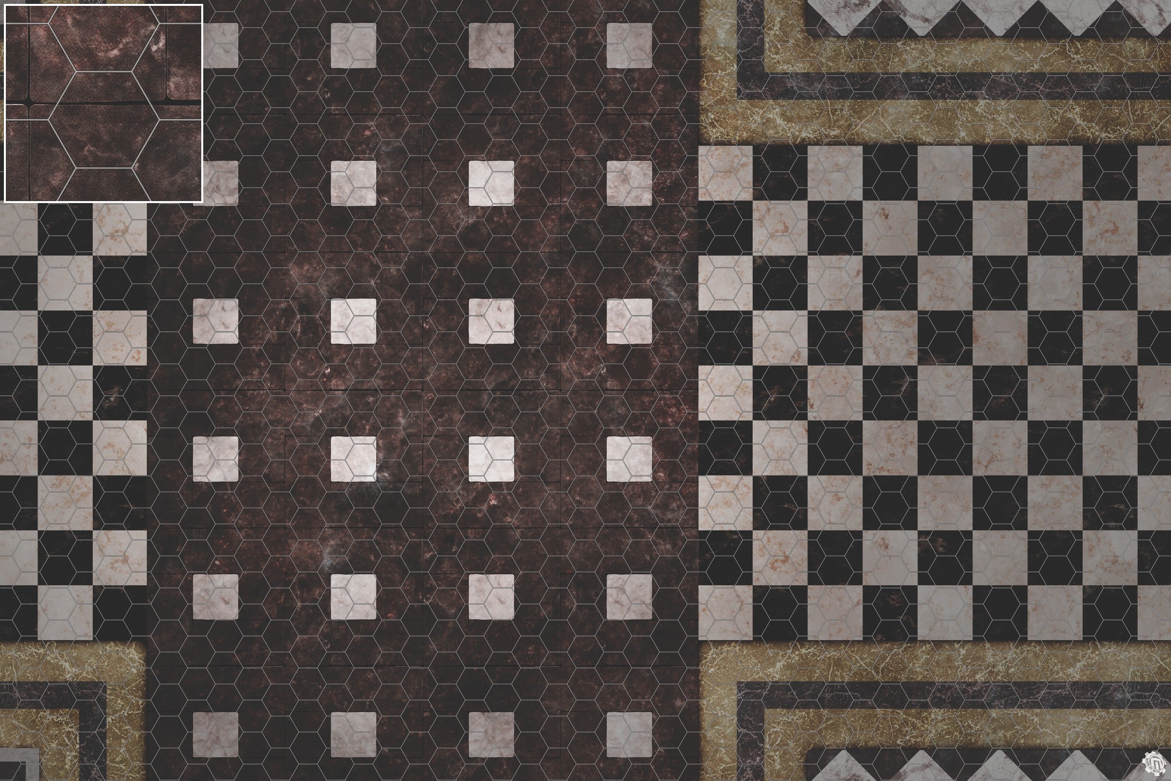 Mats by Mars: Manor Hall Tabletop Wargaming Play Mat
