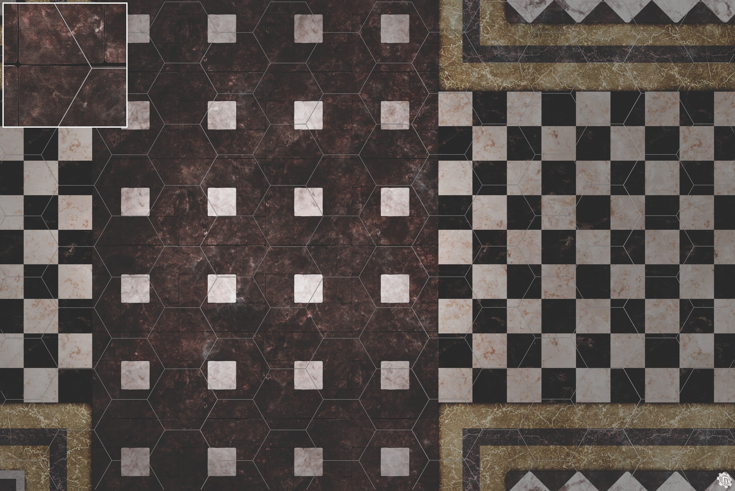 Mats by Mars: Manor Hall Tabletop Wargaming Play Mat