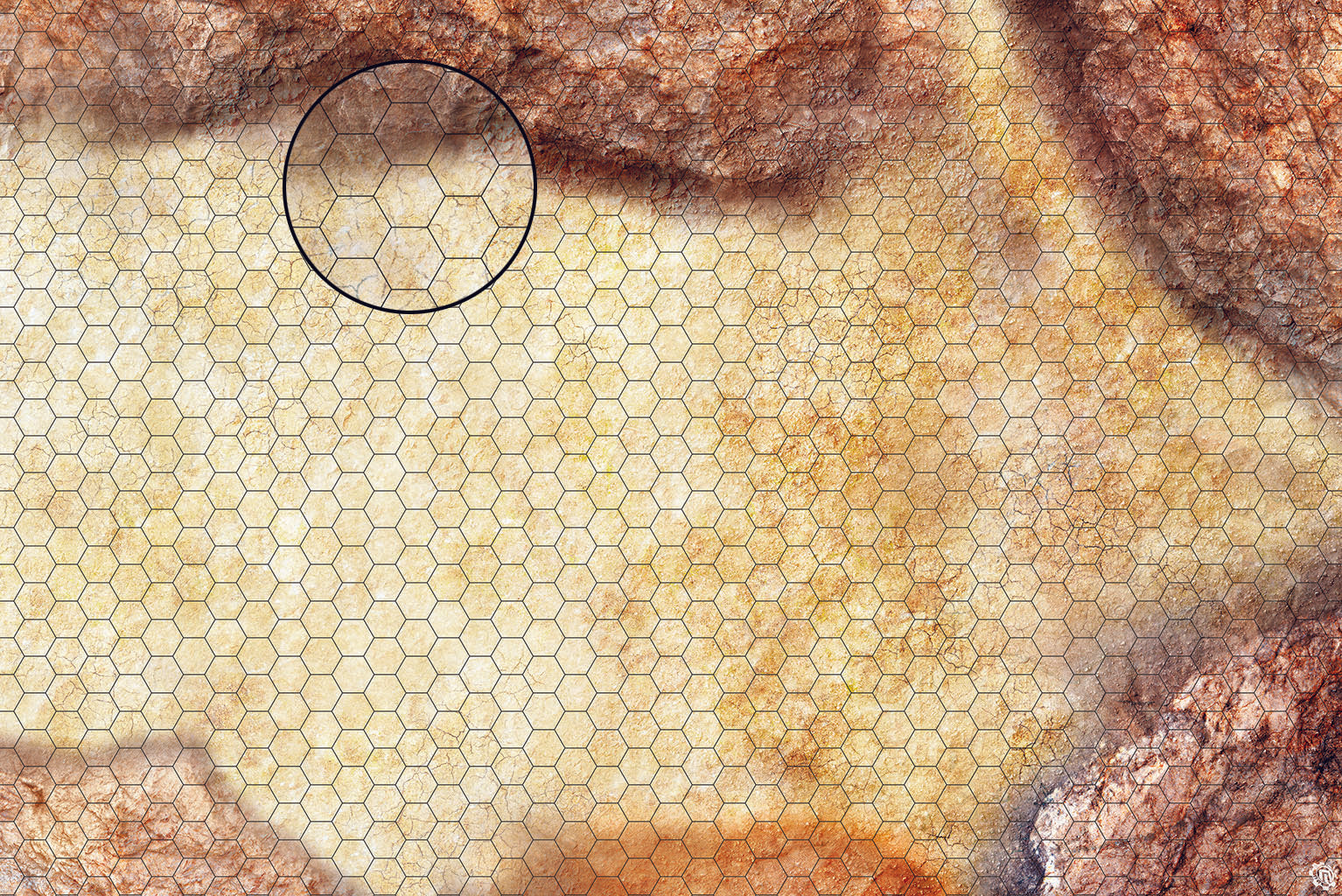 Mats by Mars: Desert Canyon Tabletop Wargaming Play Mat