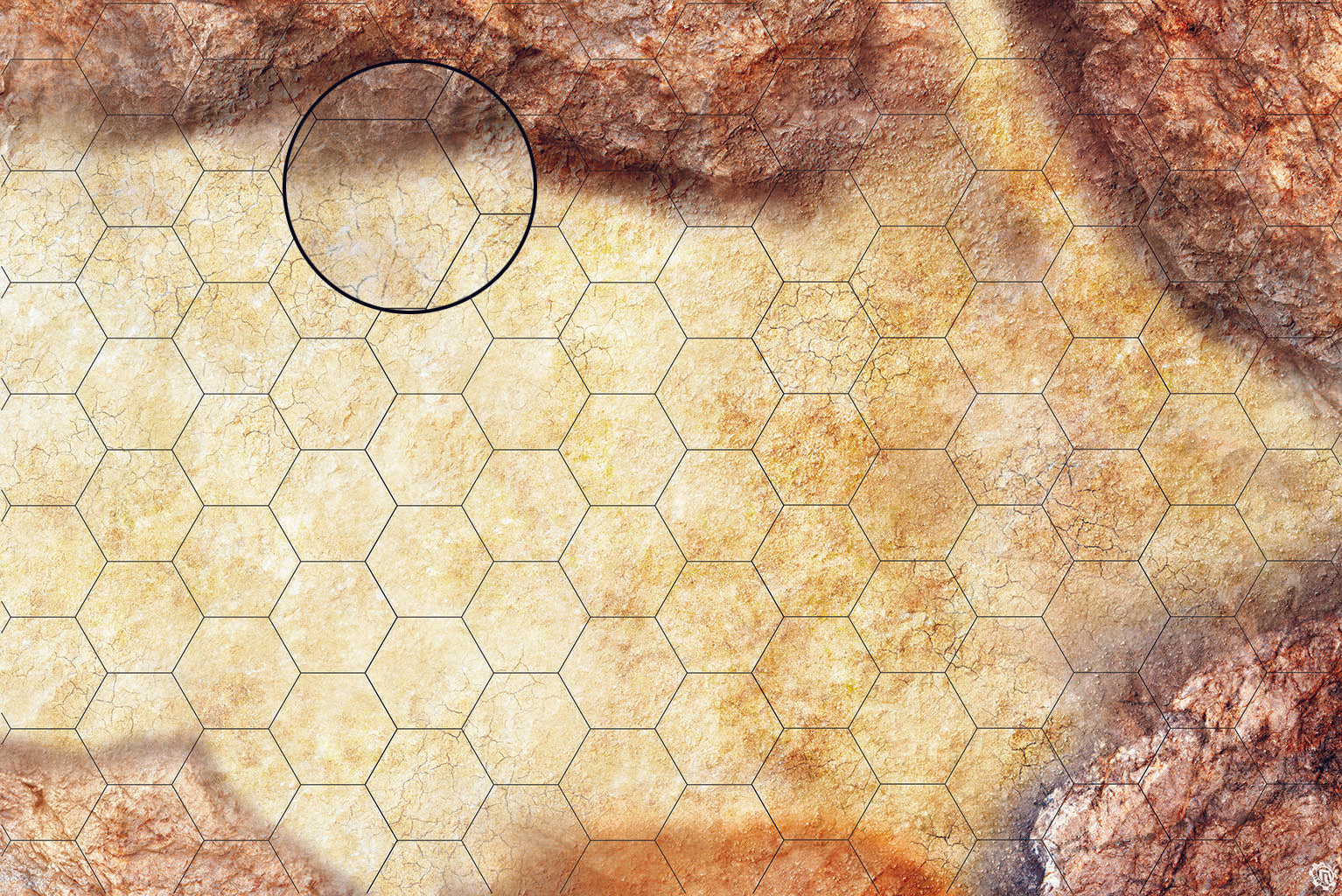 Mats by Mars: Desert Canyon Tabletop Wargaming Play Mat