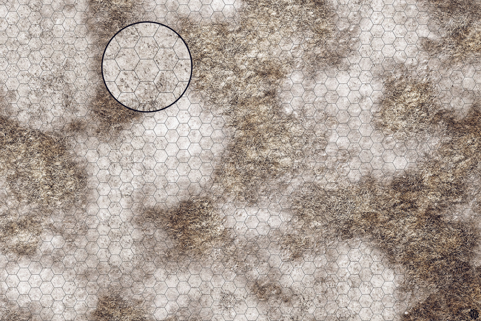 Mats by Mars: Sagebrush Steppes Tabletop Wargaming Play Mat