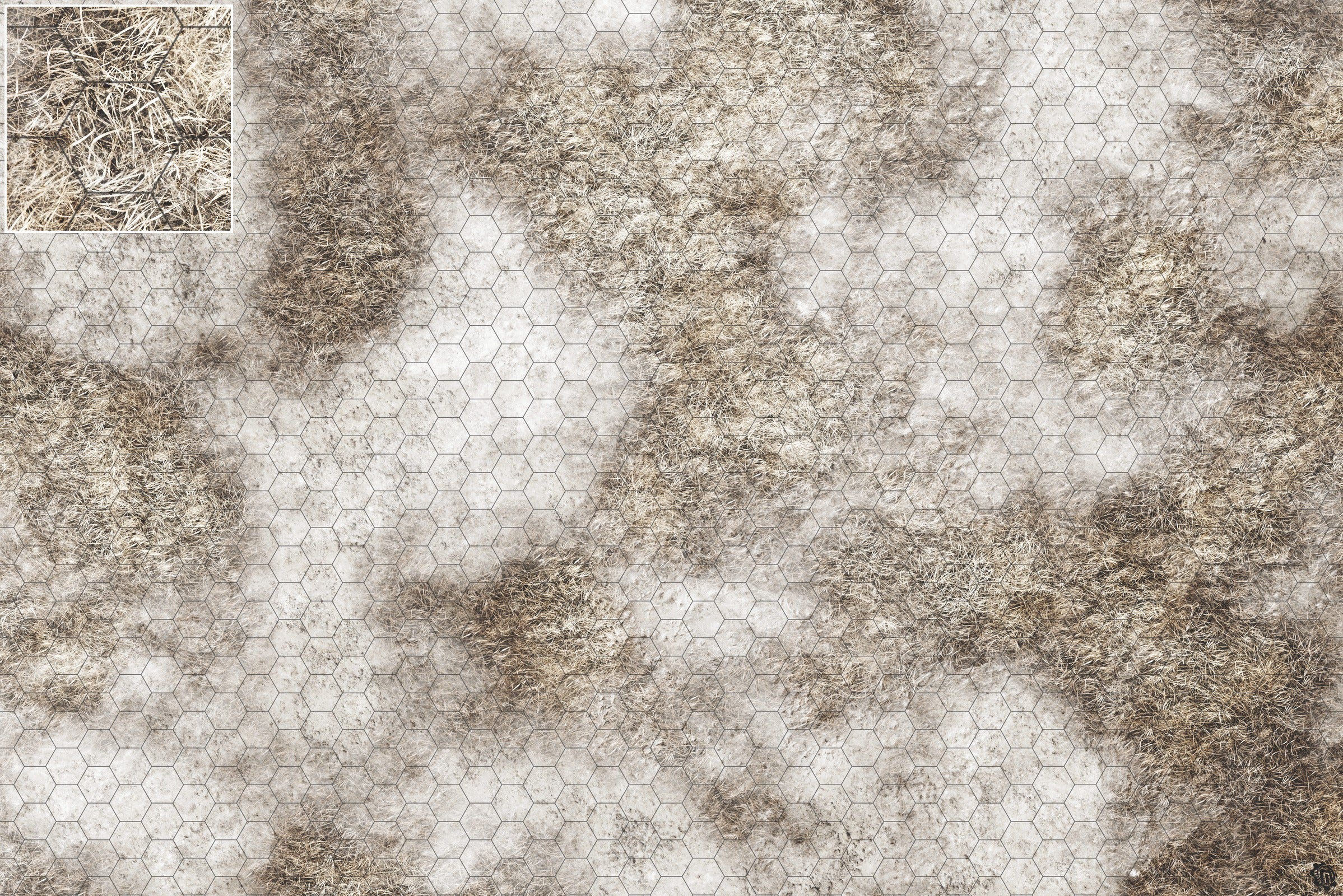 Mats by Mars: Sagebrush Steppes Tabletop Wargaming Play Mat