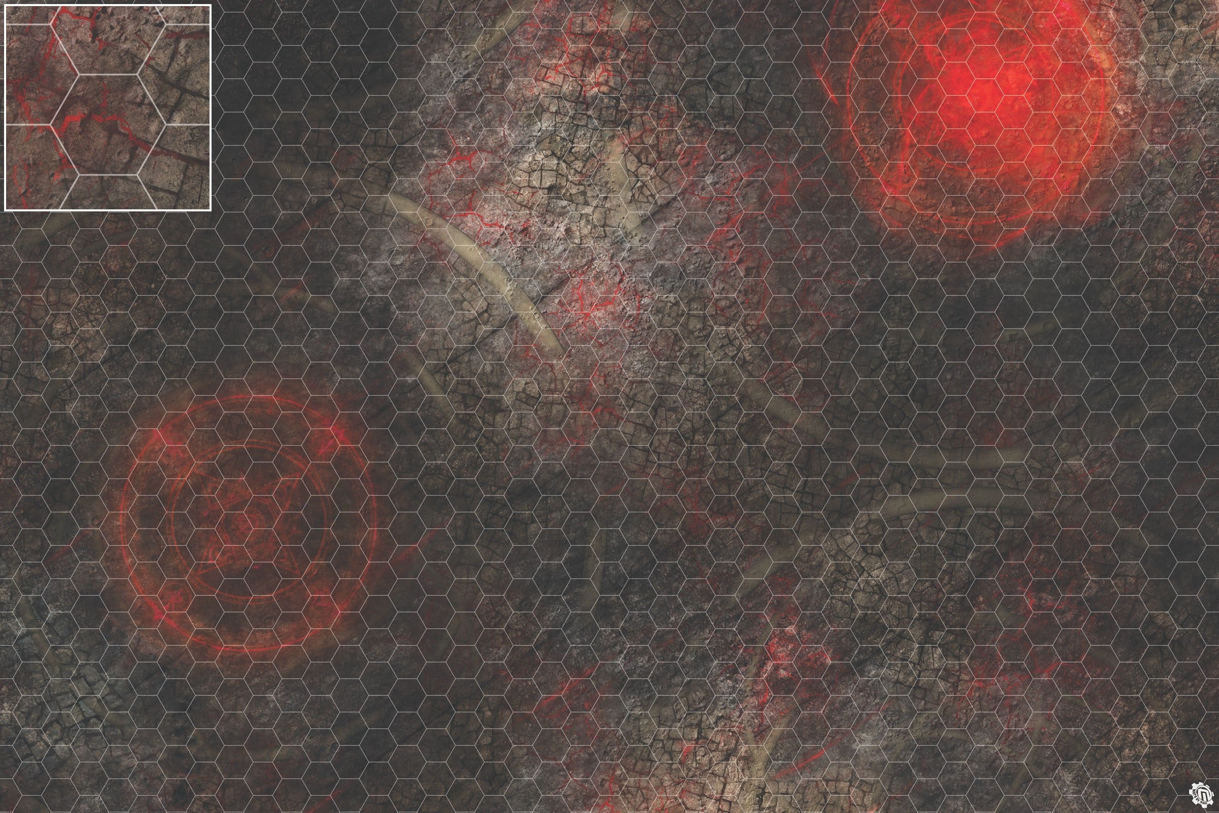 Mats by Mars: Unholy Warren Wargaming Play Mat