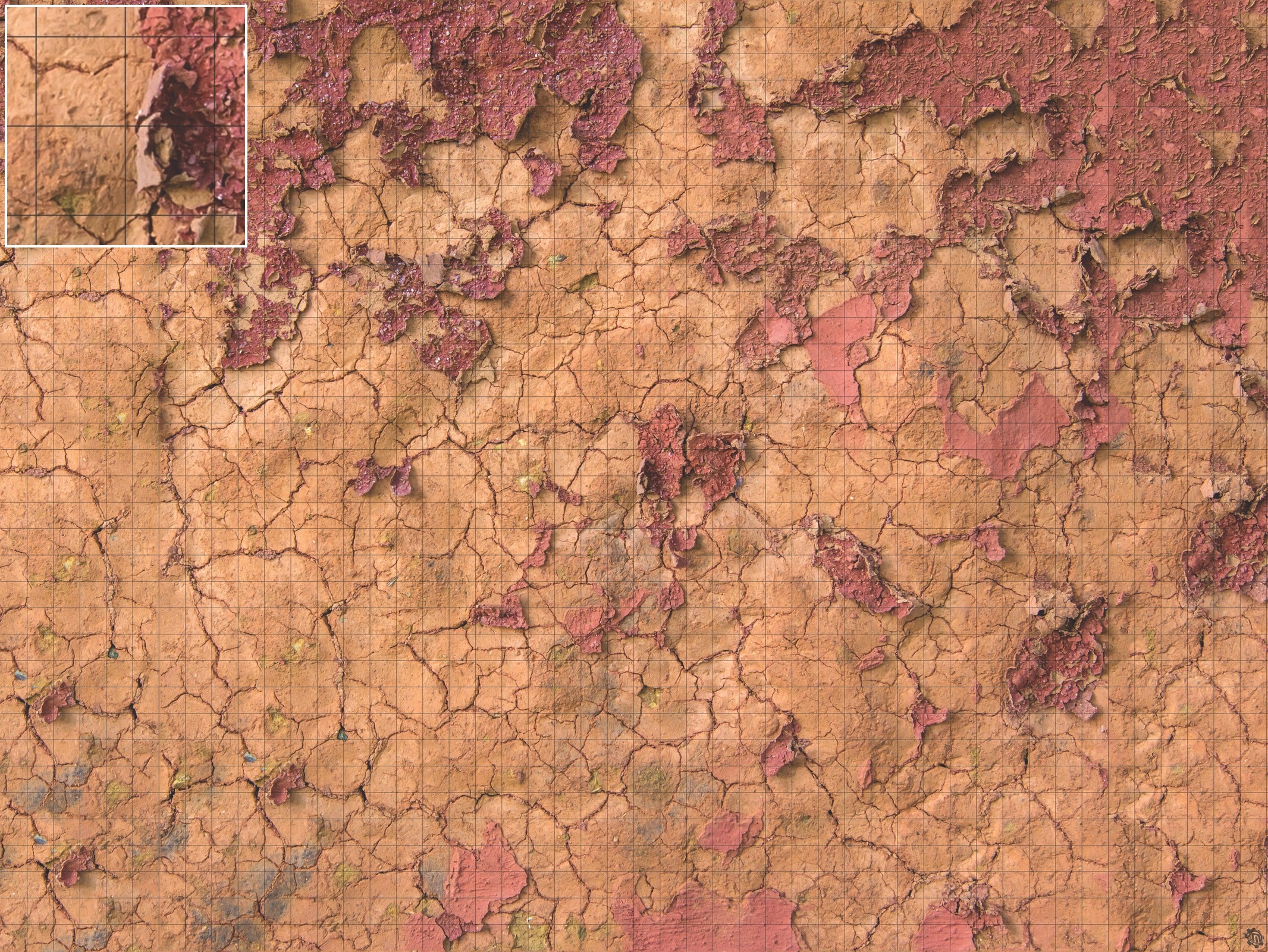 Mats by Mars: Badlands Tabletop Wargaming Play Mat