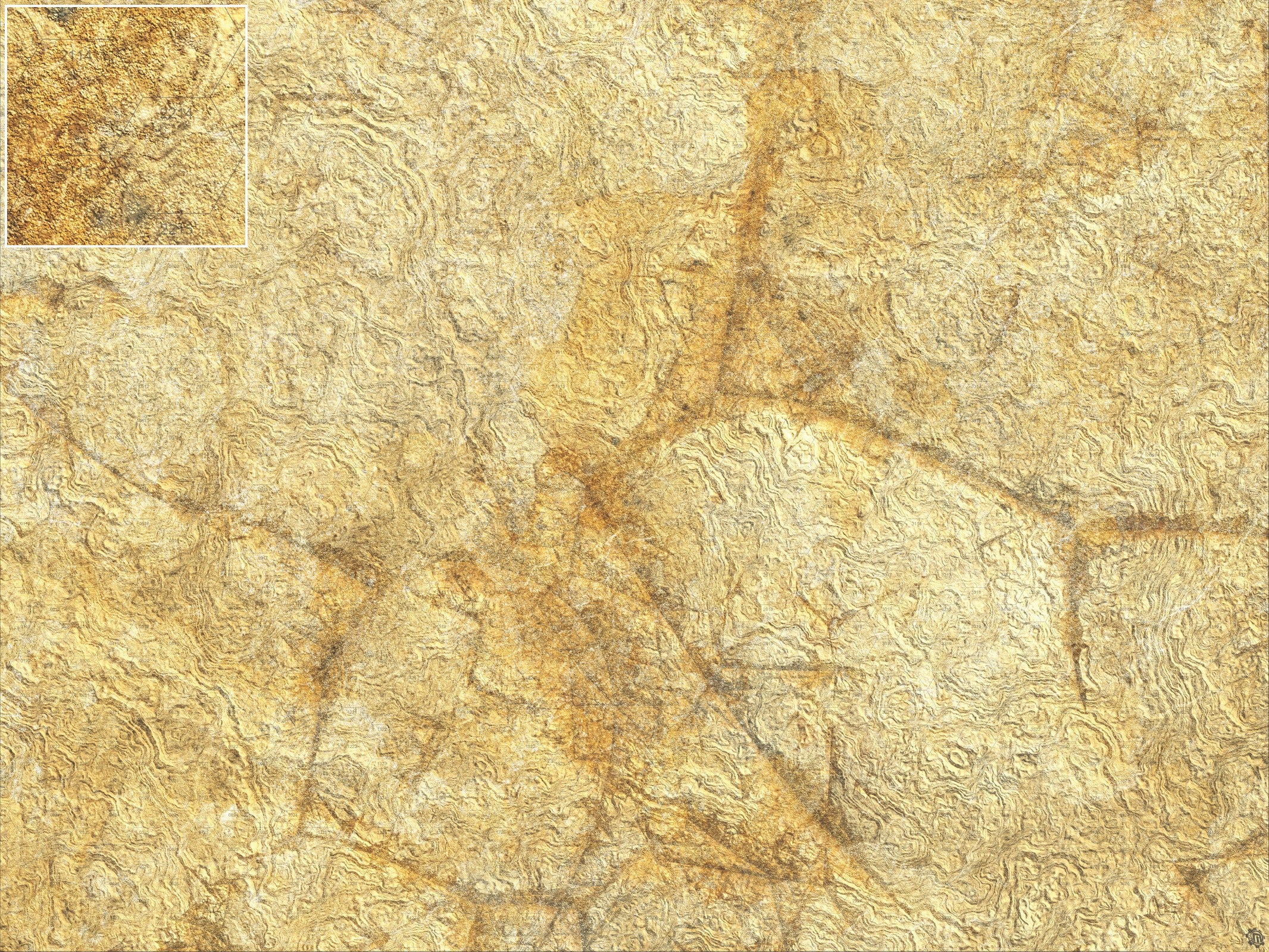 Mats by Mars: Parched Earth Tabletop Wargaming Play Mat