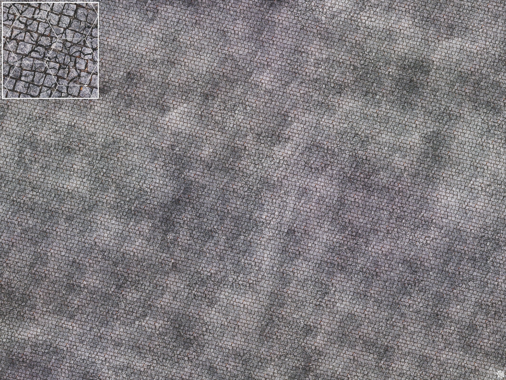 Mats by Mars: Bustling City Tabletop Wargaming Play Mat