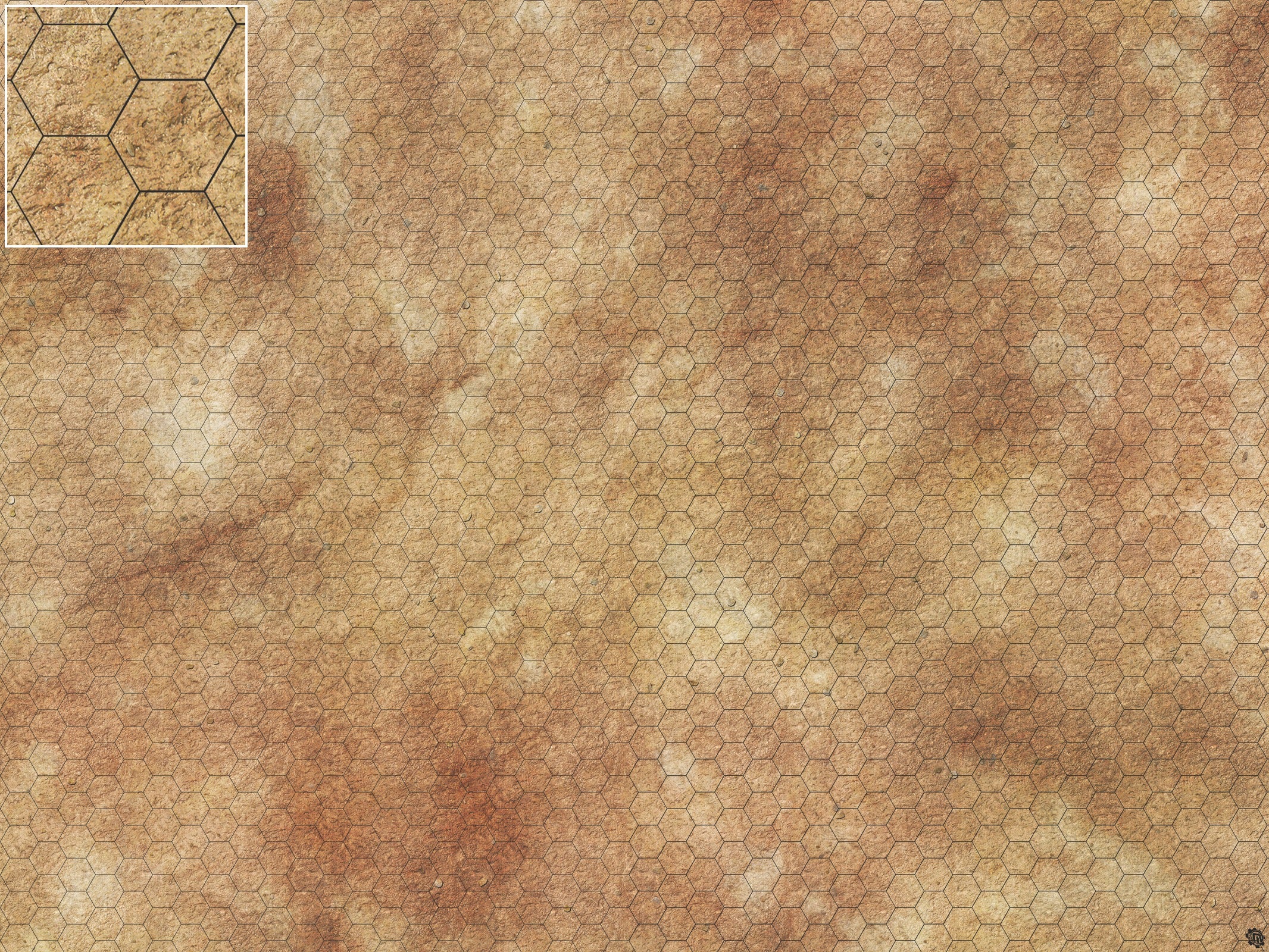 Mats by Mars: Swallowing Sand Tabletop Wargaming Play Mat