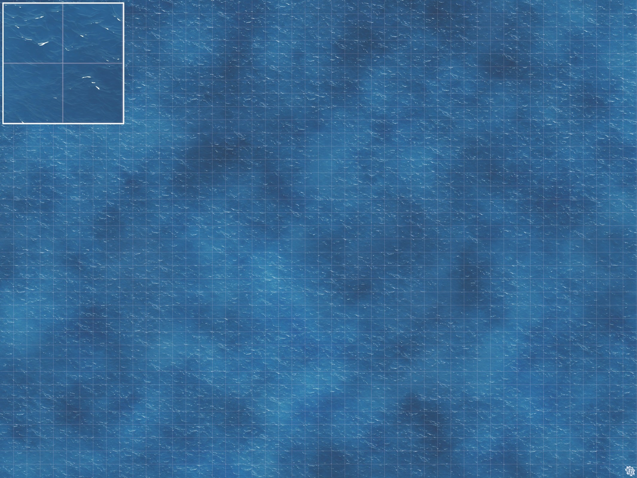 Mats by Mars: Fathomless Depths Tabletop Wargaming Play Mat
