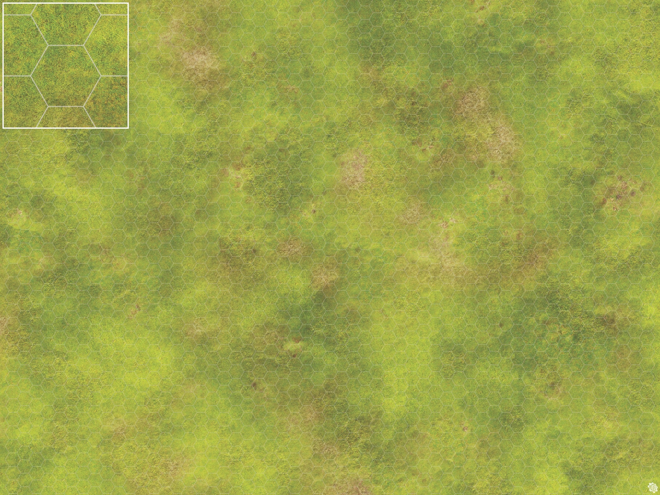 Mats by Mars: Peaceful Prairie Tabletop Wargaming Play Mat