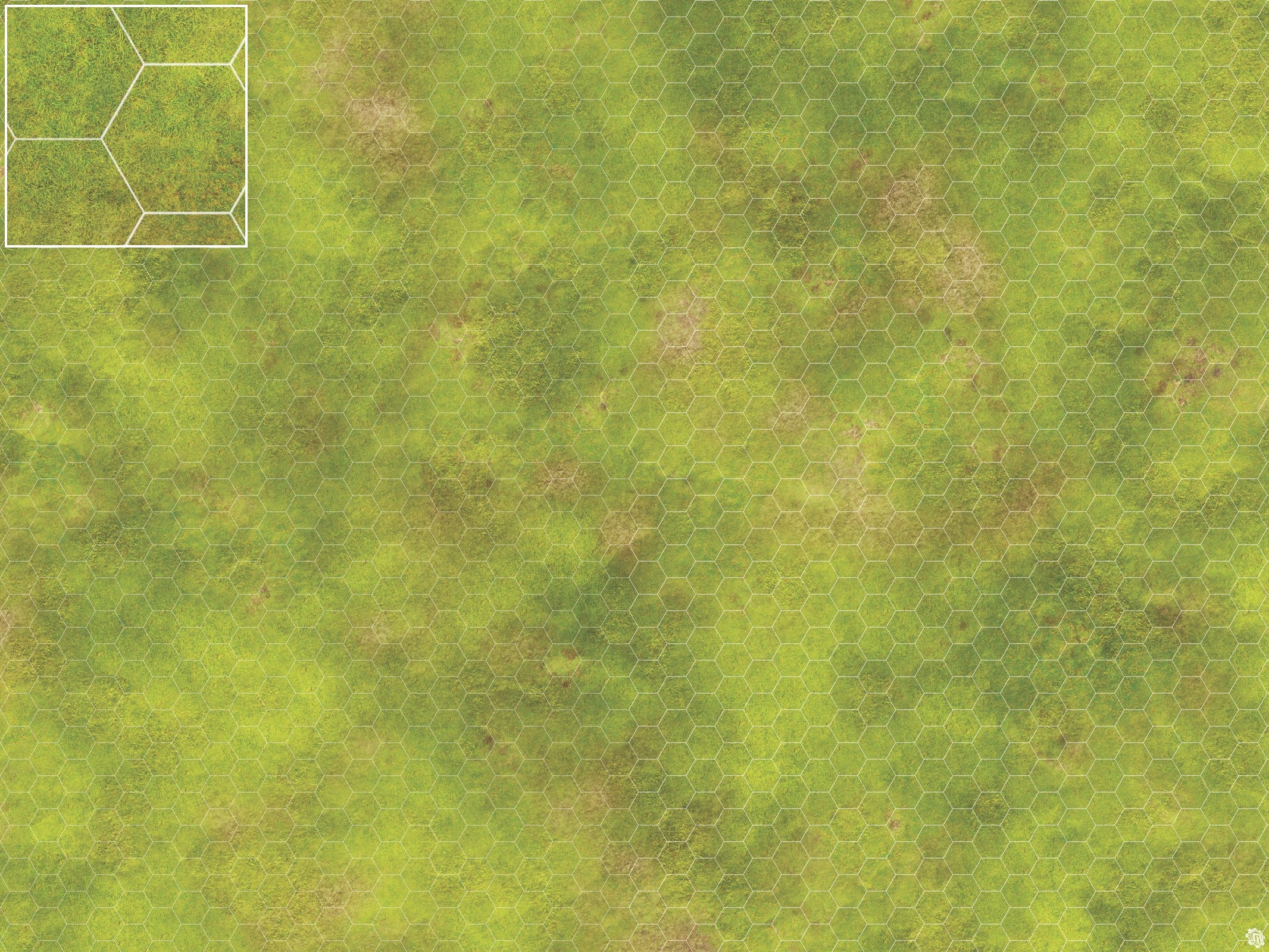 Mats by Mars: Peaceful Prairie Tabletop Wargaming Play Mat