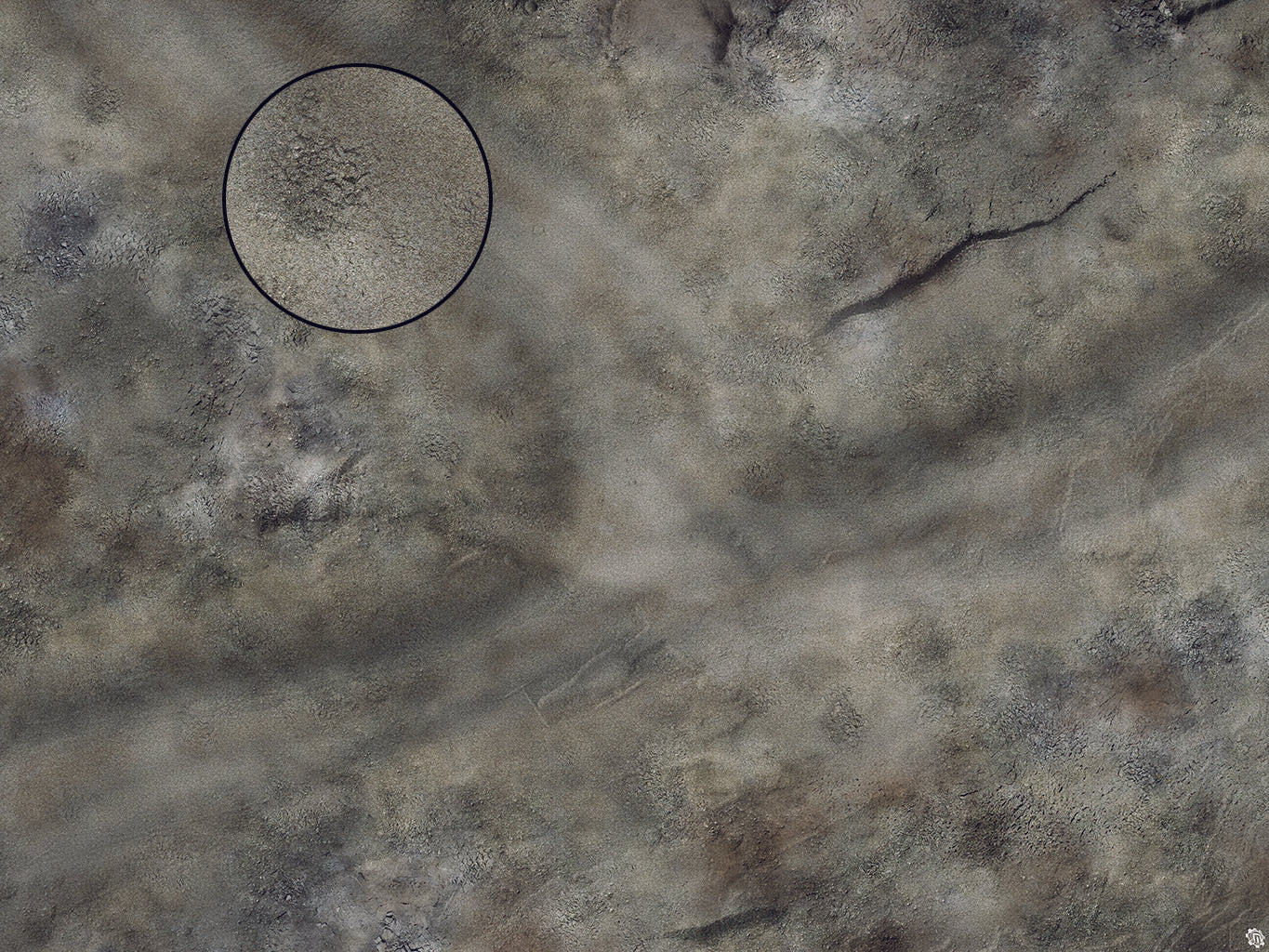 Mats by Mars: Ashen Wastes Tabletop Wargaming Play Mat