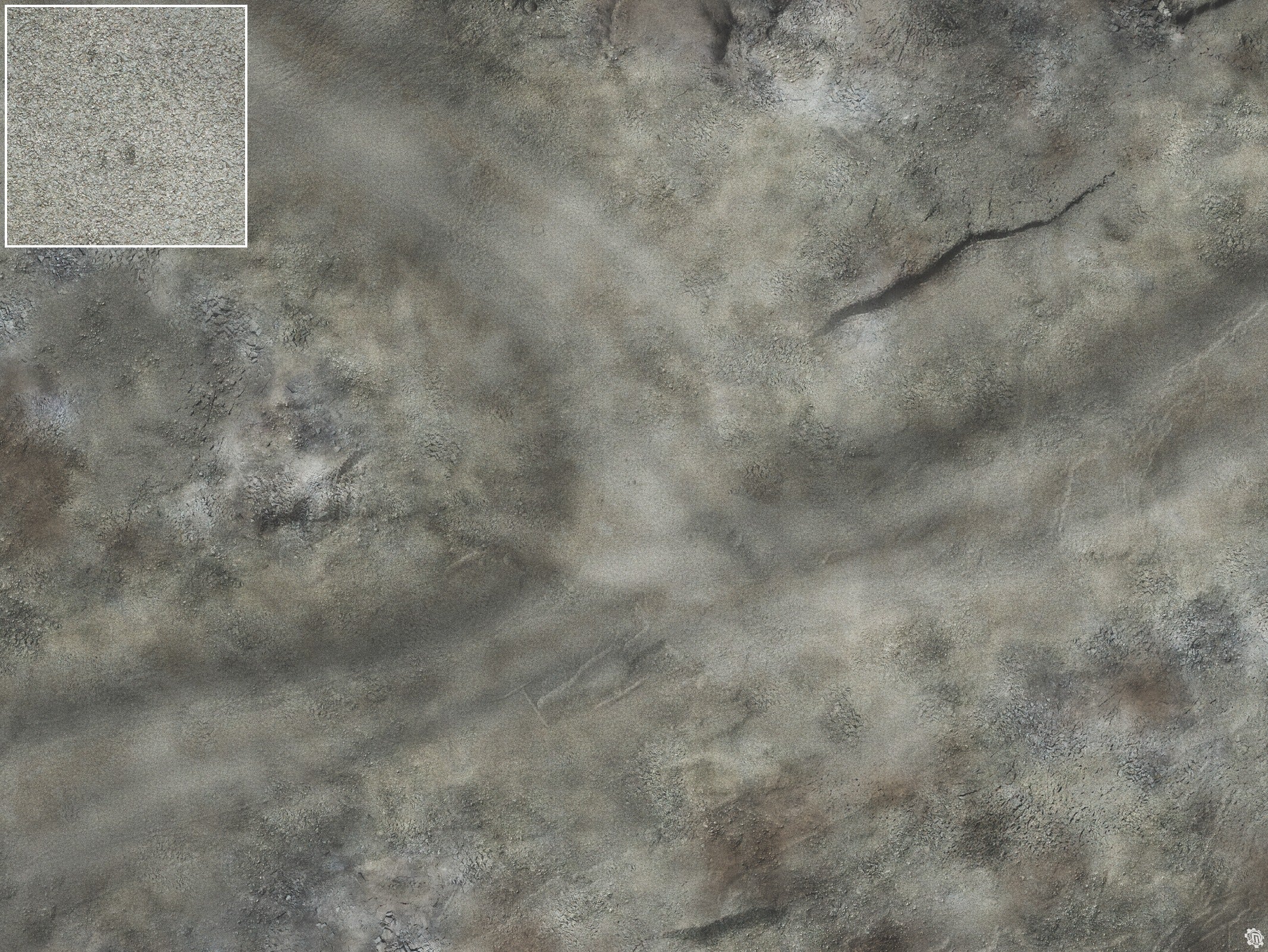 Mats by Mars: Ashen Wastes Tabletop Wargaming Play Mat