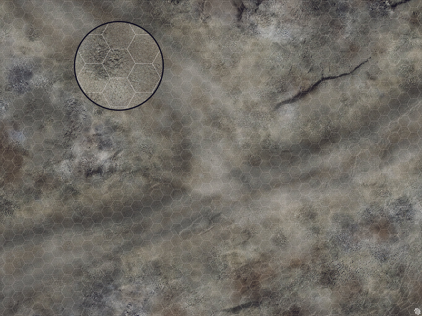 Mats by Mars: Ashen Wastes Tabletop Wargaming Play Mat