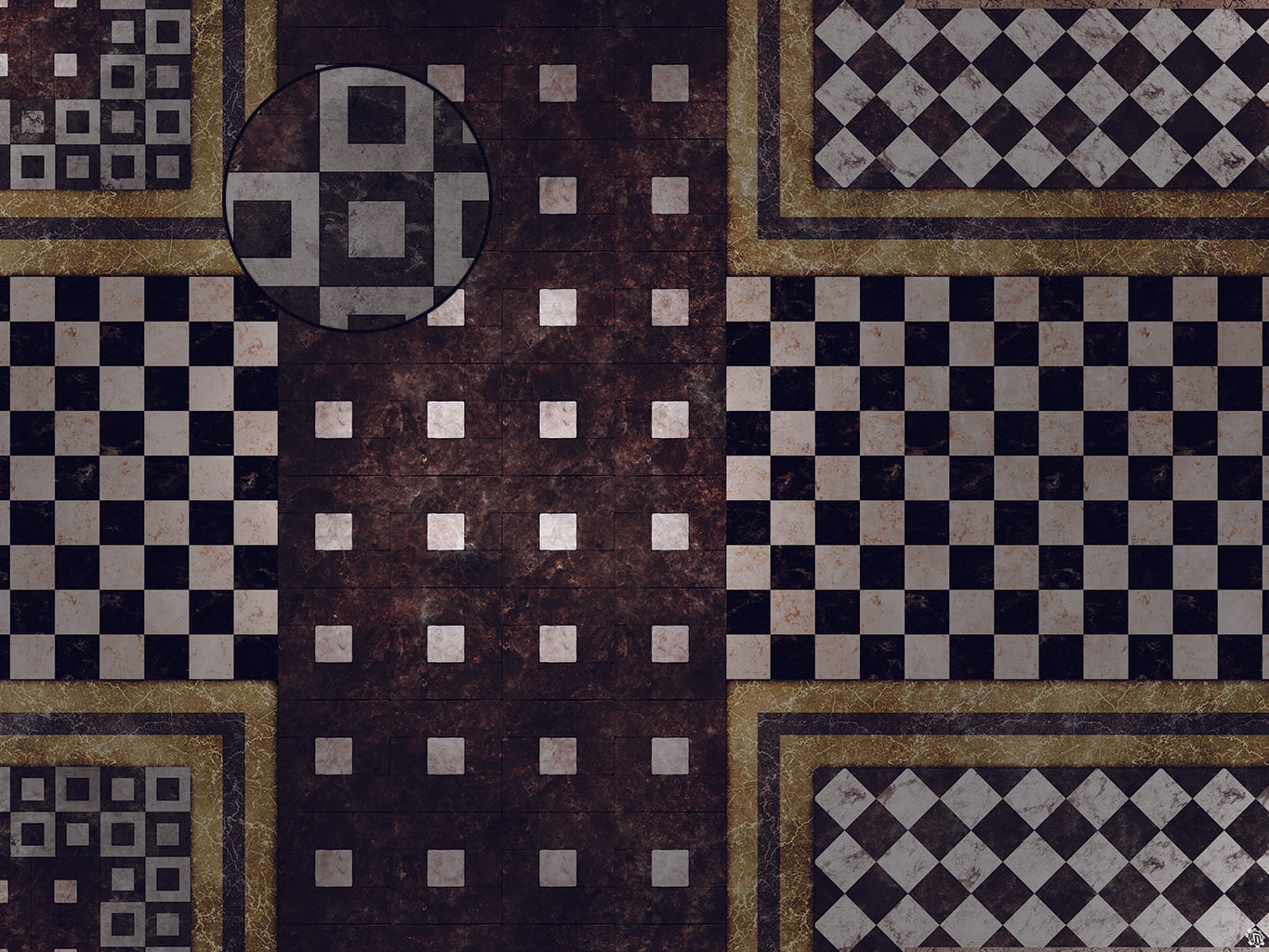 Mats by Mars: Manor Hall Tabletop Wargaming Play Mat