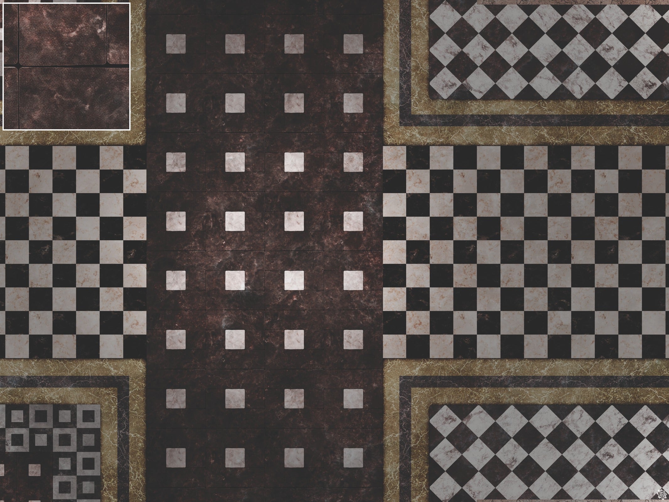 Mats by Mars: Manor Hall Tabletop Wargaming Play Mat
